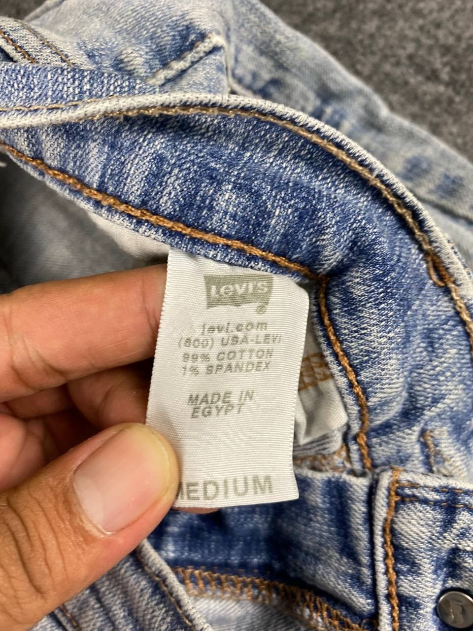 Levi's vintage levis 524 too superlow bootcut falre denim Size US 29 - 13 Thumbnail