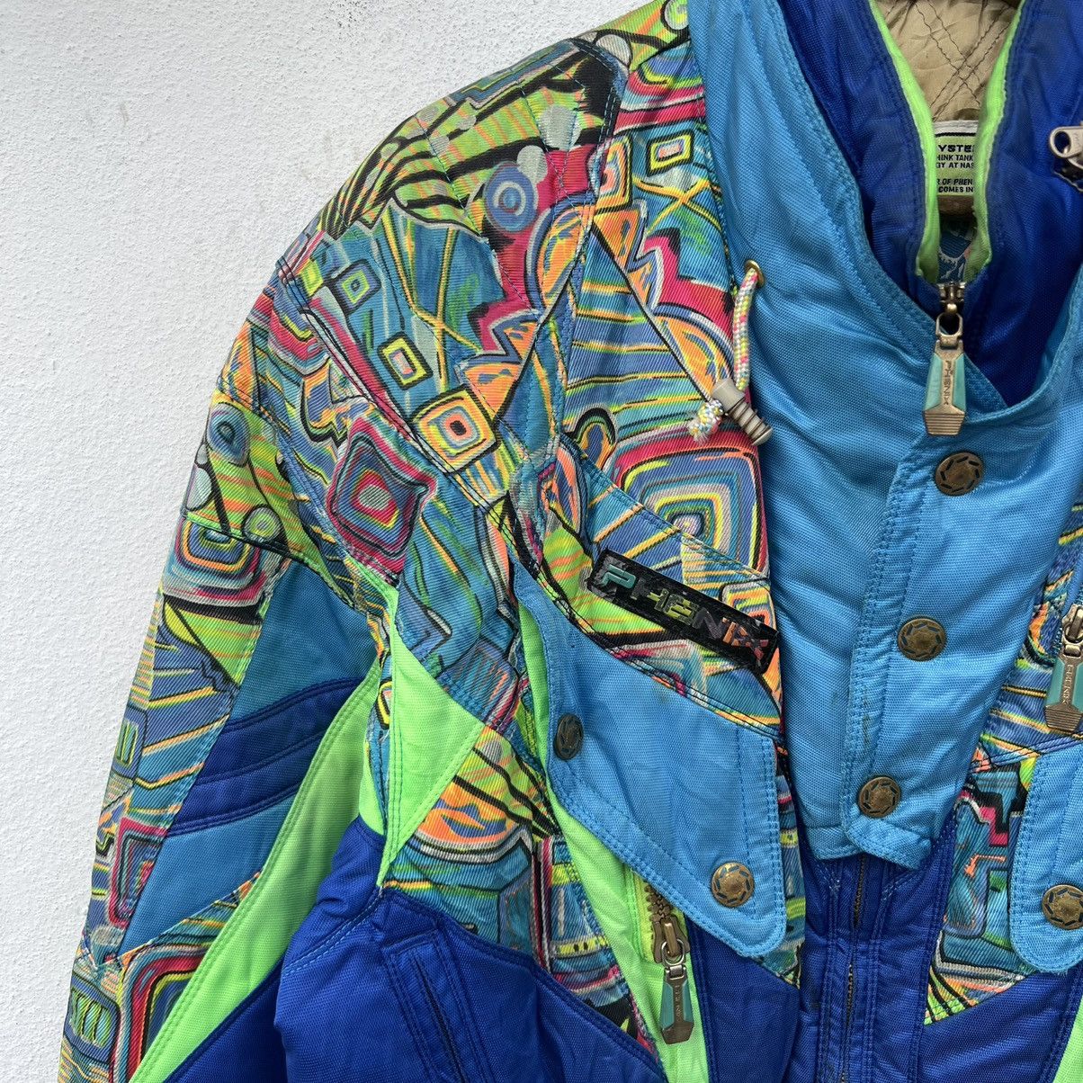 Japanese Brand VINTAGE PHENIX SKI JACKET MULTI COLOUR RARE DESIGN NAVAJO Size US M / EU 48-50 / 2 - 4 Thumbnail