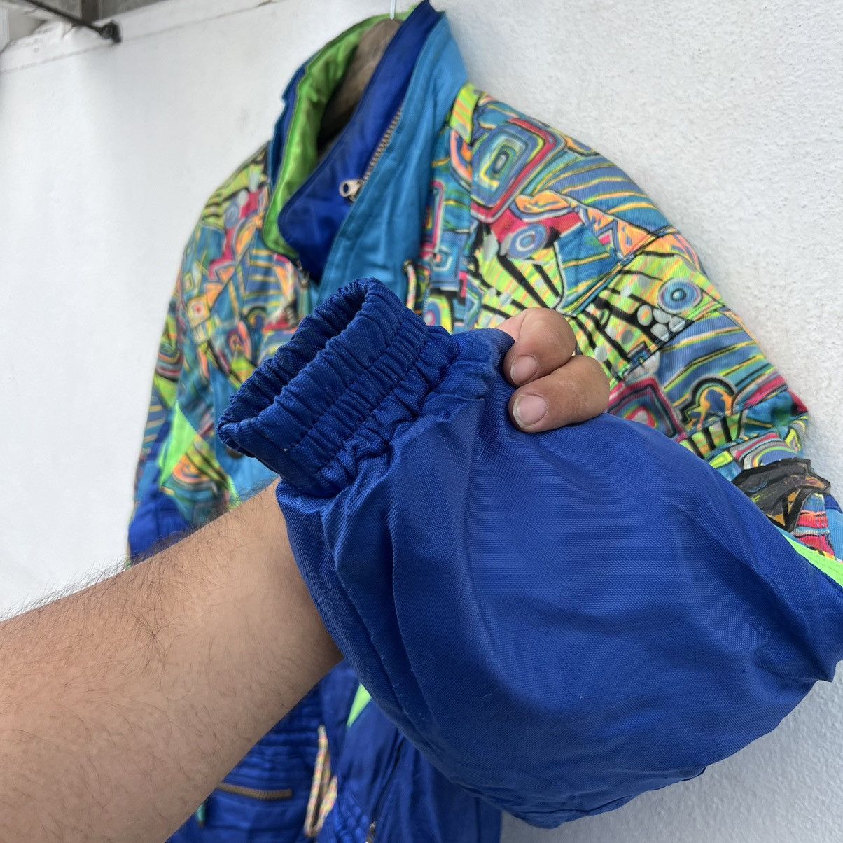Japanese Brand VINTAGE PHENIX SKI JACKET MULTI COLOUR RARE DESIGN NAVAJO Size US M / EU 48-50 / 2 - 8 Thumbnail