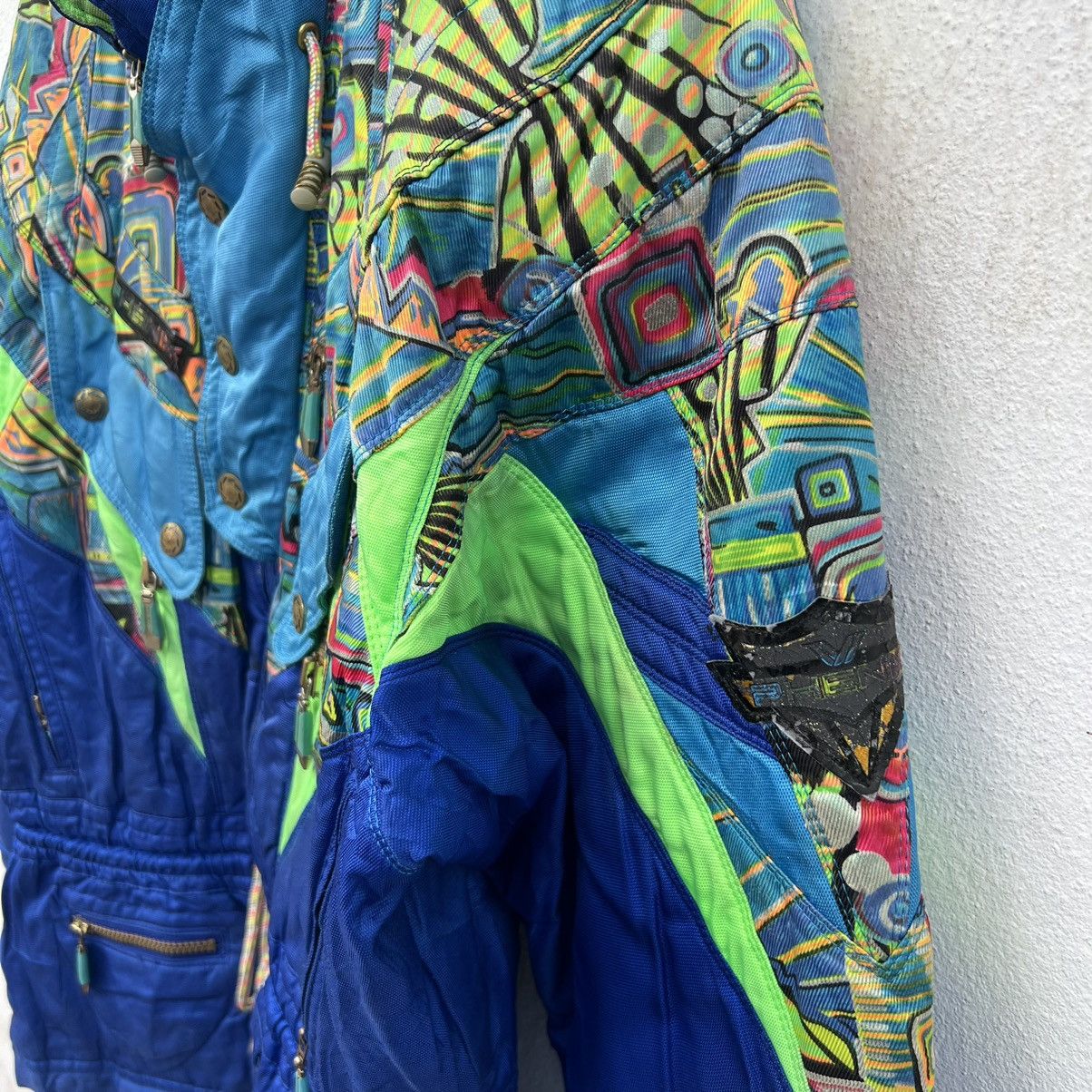 Japanese Brand VINTAGE PHENIX SKI JACKET MULTI COLOUR RARE DESIGN NAVAJO Size US M / EU 48-50 / 2 - 7 Thumbnail