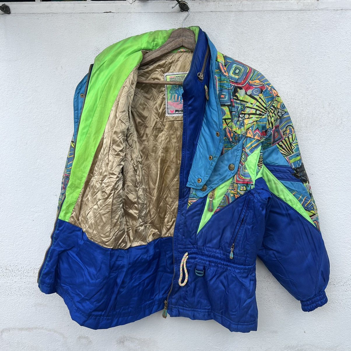 Japanese Brand VINTAGE PHENIX SKI JACKET MULTI COLOUR RARE DESIGN NAVAJO Size US M / EU 48-50 / 2 - 12 Thumbnail