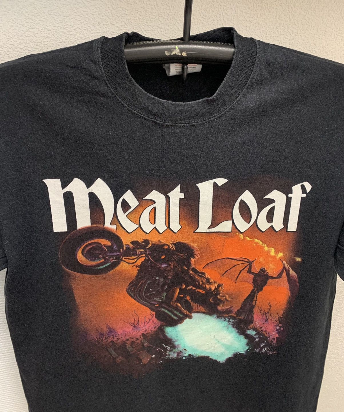 Band Tees Meat Loaf band tee tour t-shirt 2002 Xl black rock Size US XL / EU 56 / 4 - 3 Thumbnail
