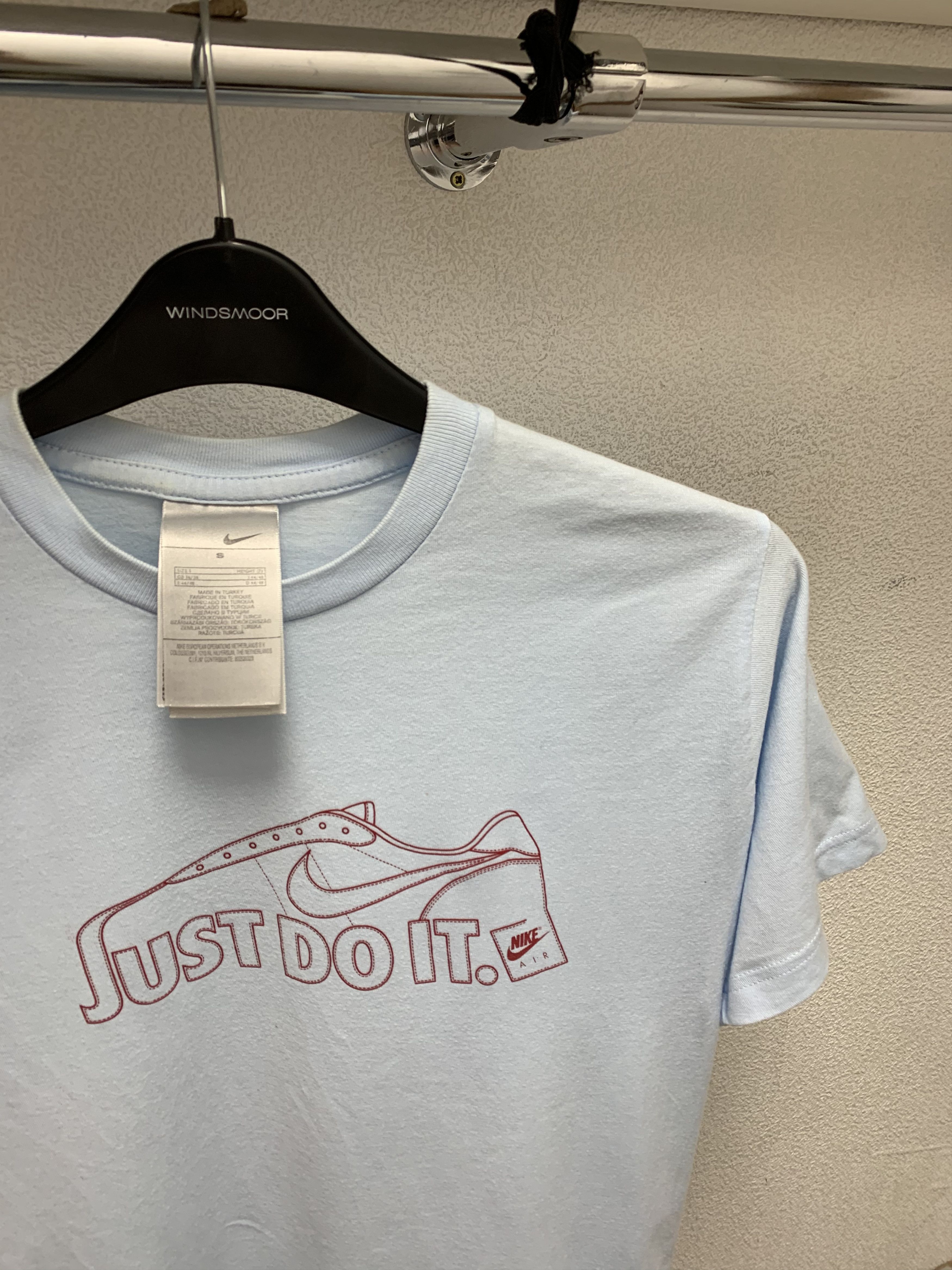 Nike Nike just do it vintage big logo t-shirt S size Size US S / EU 44-46 / 1 - 2 Thumbnail