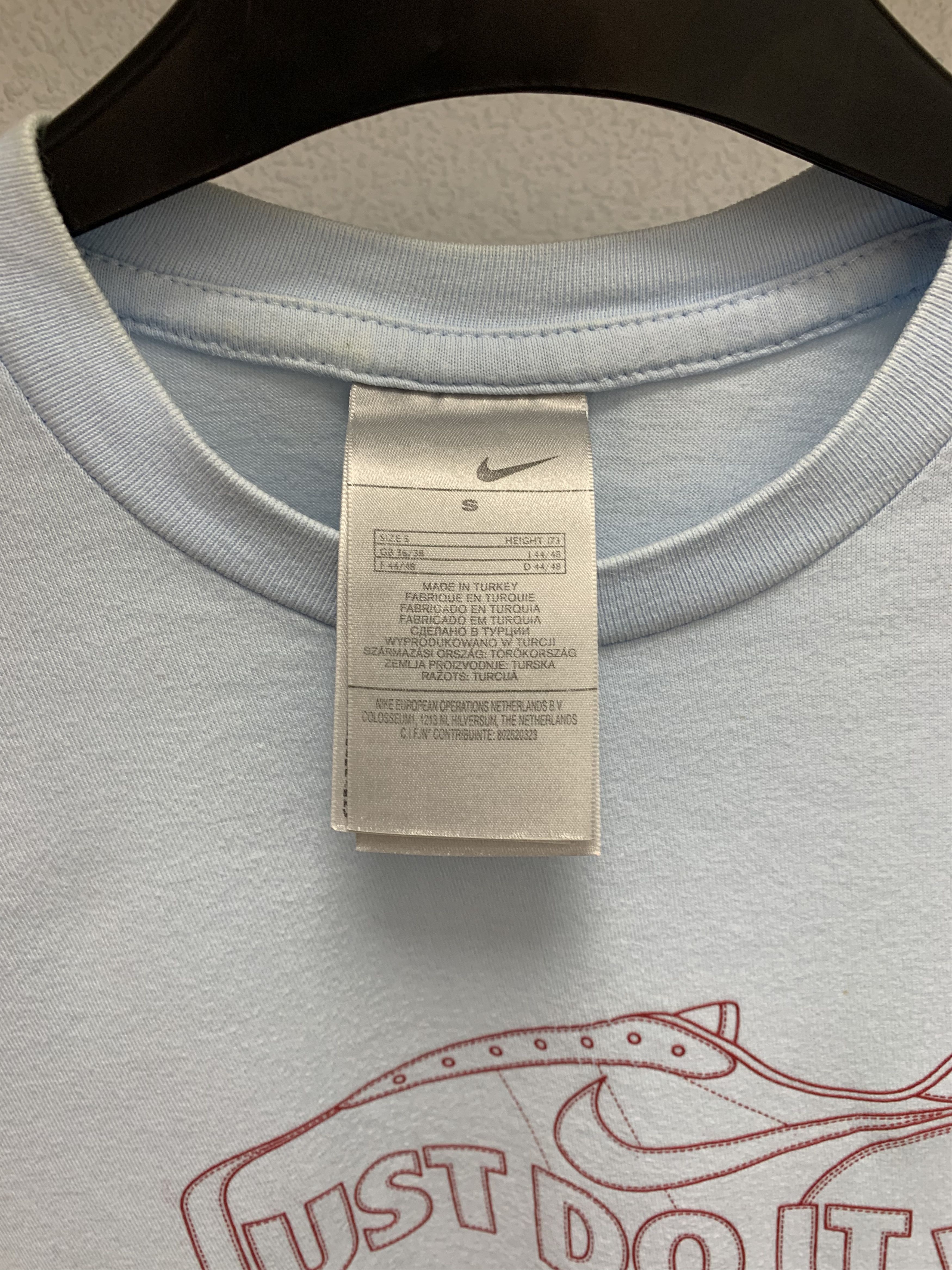 Nike Nike just do it vintage big logo t-shirt S size Size US S / EU 44-46 / 1 - 3 Thumbnail