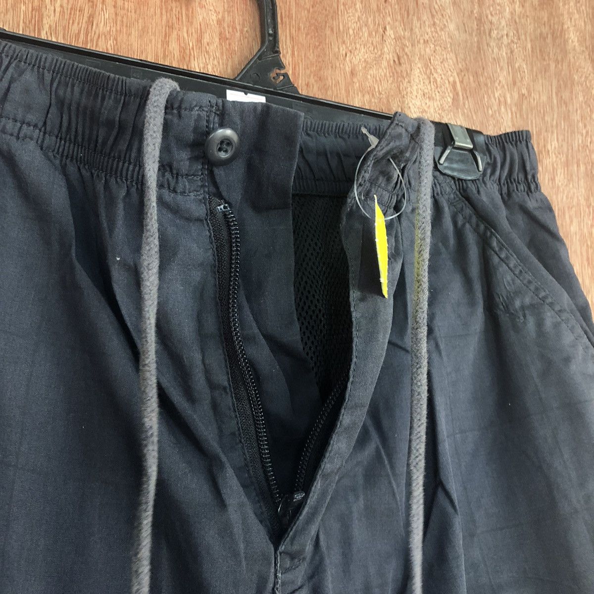 Japanese Brand Villand Dark grey Multipocket Cargo Pants #2324 Size US 31 - 8 Thumbnail