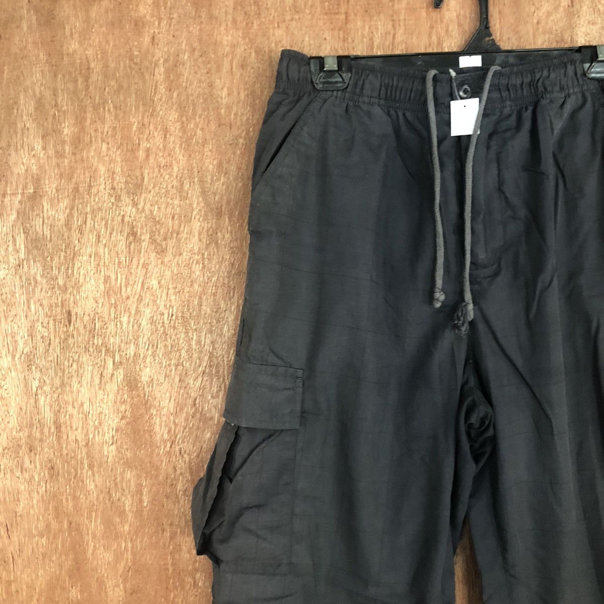 Japanese Brand Villand Dark grey Multipocket Cargo Pants #2324 Size US 31 - 6 Thumbnail