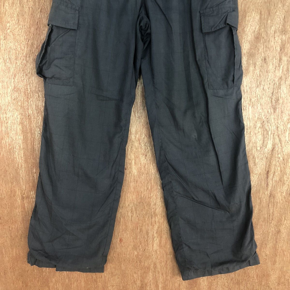 Japanese Brand Villand Dark grey Multipocket Cargo Pants #2324 Size US 31 - 3 Thumbnail