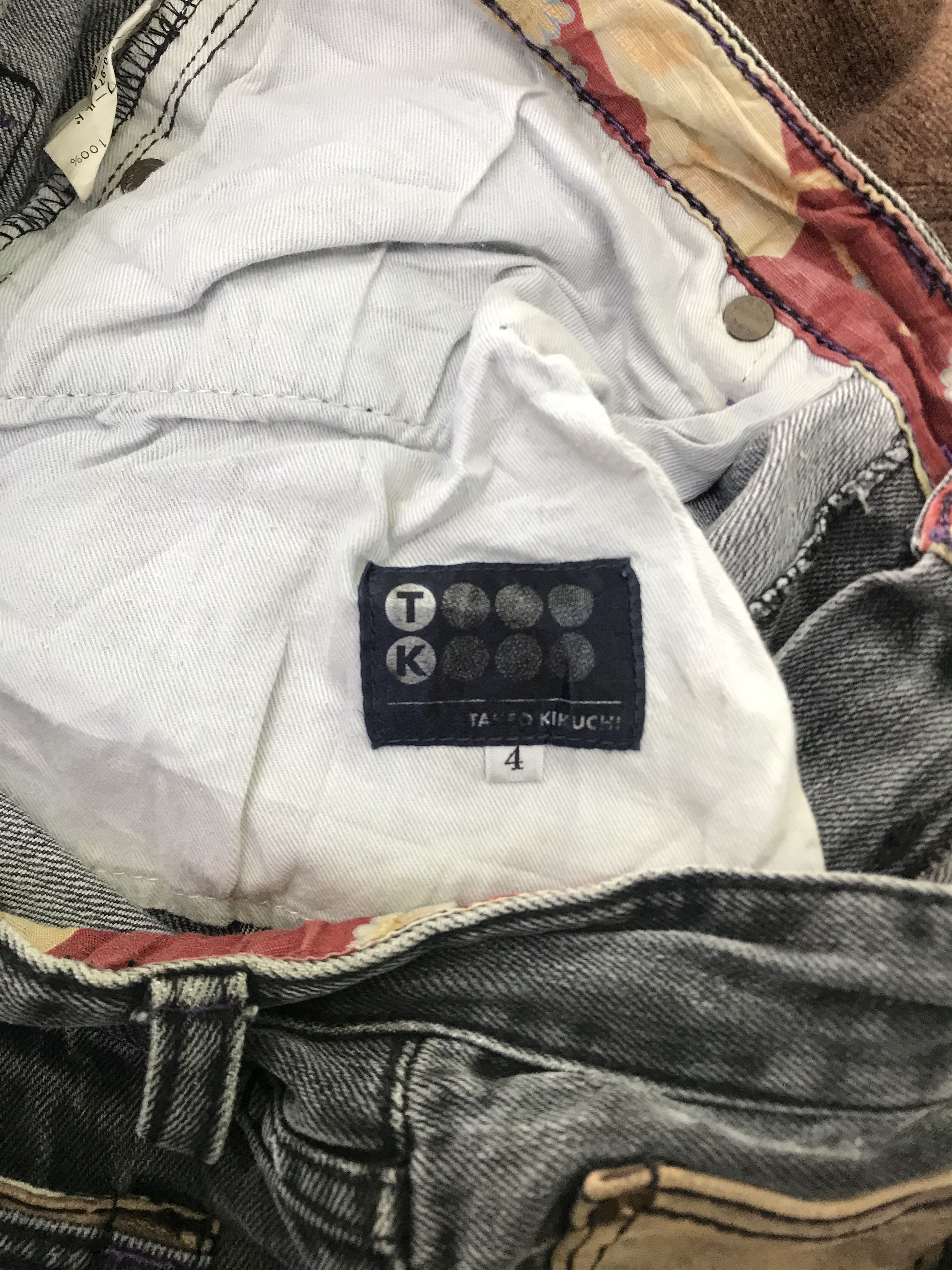 Takeo Kikuchi Takeo Kikuchi Distressed Denim Pants Size US 33 - 3 Thumbnail