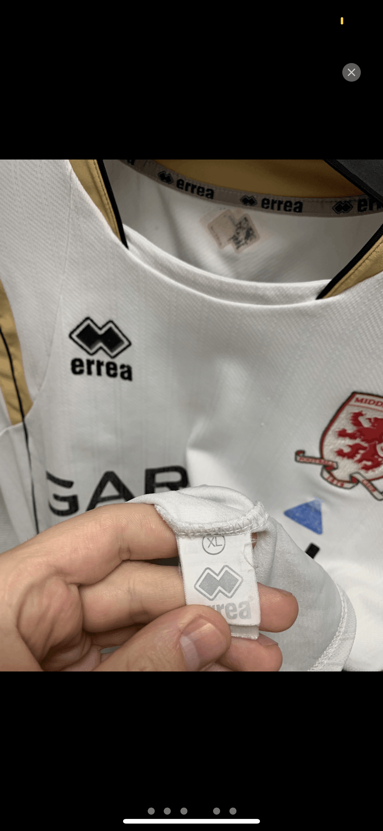 Vintage Middlesbrough vintage errea soccer jersey l-xl size Size US L / EU 52-54 / 3 - 4 Thumbnail