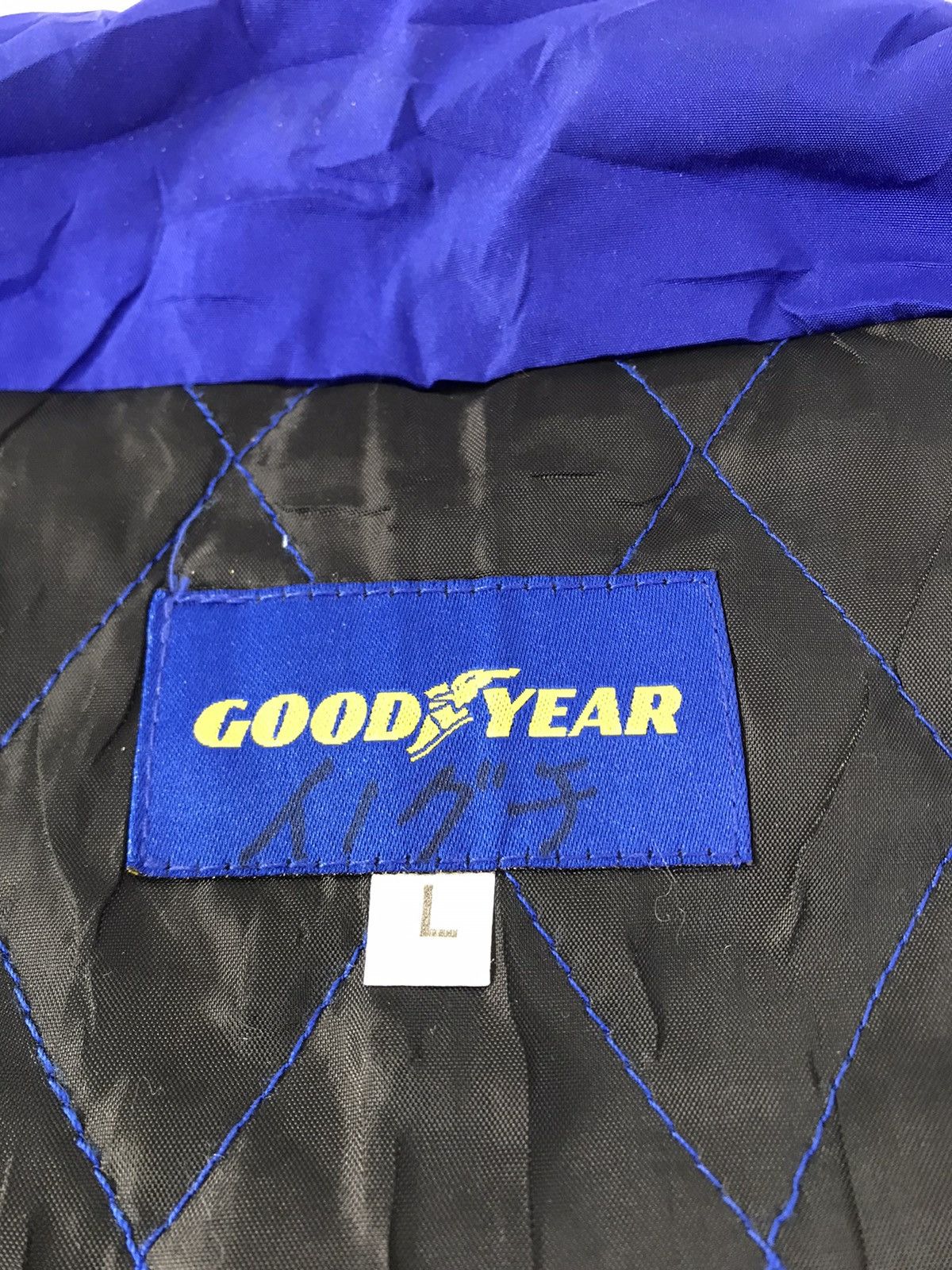 Vintage Goodyear Ice Navi 7 Jacket Zip Snap Button Embroidery Design Size US L / EU 52-54 / 3 - 8 Thumbnail