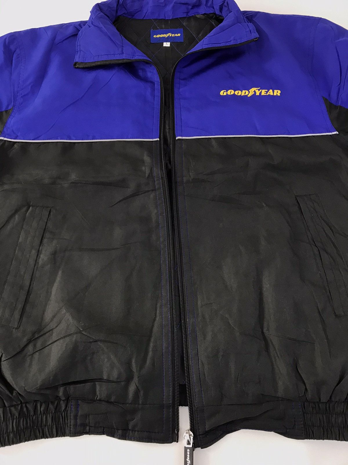 Vintage Goodyear Ice Navi 7 Jacket Zip Snap Button Embroidery Design Size US L / EU 52-54 / 3 - 6 Thumbnail