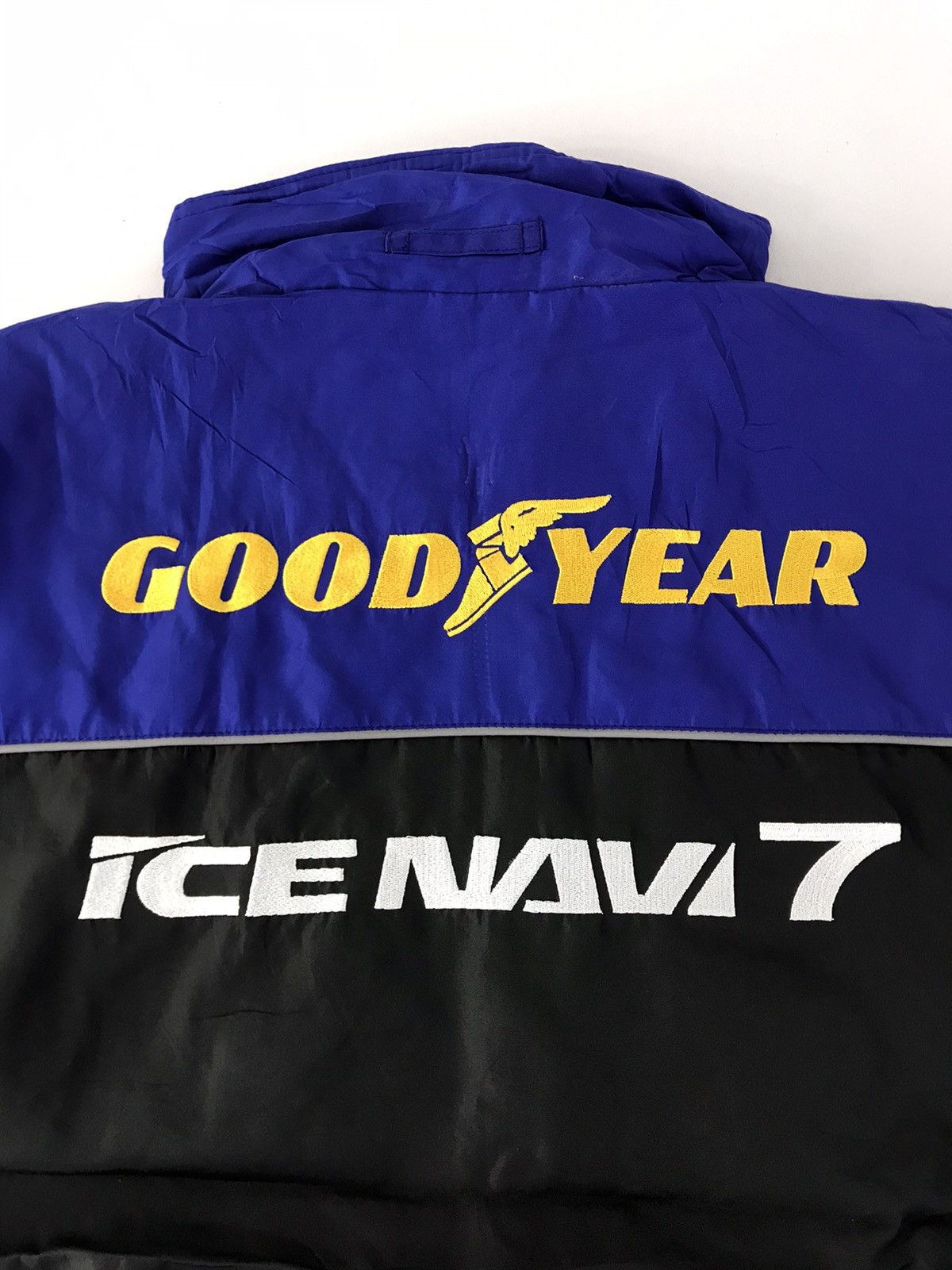 Vintage Goodyear Ice Navi 7 Jacket Zip Snap Button Embroidery Design Size US L / EU 52-54 / 3 - 11 Thumbnail