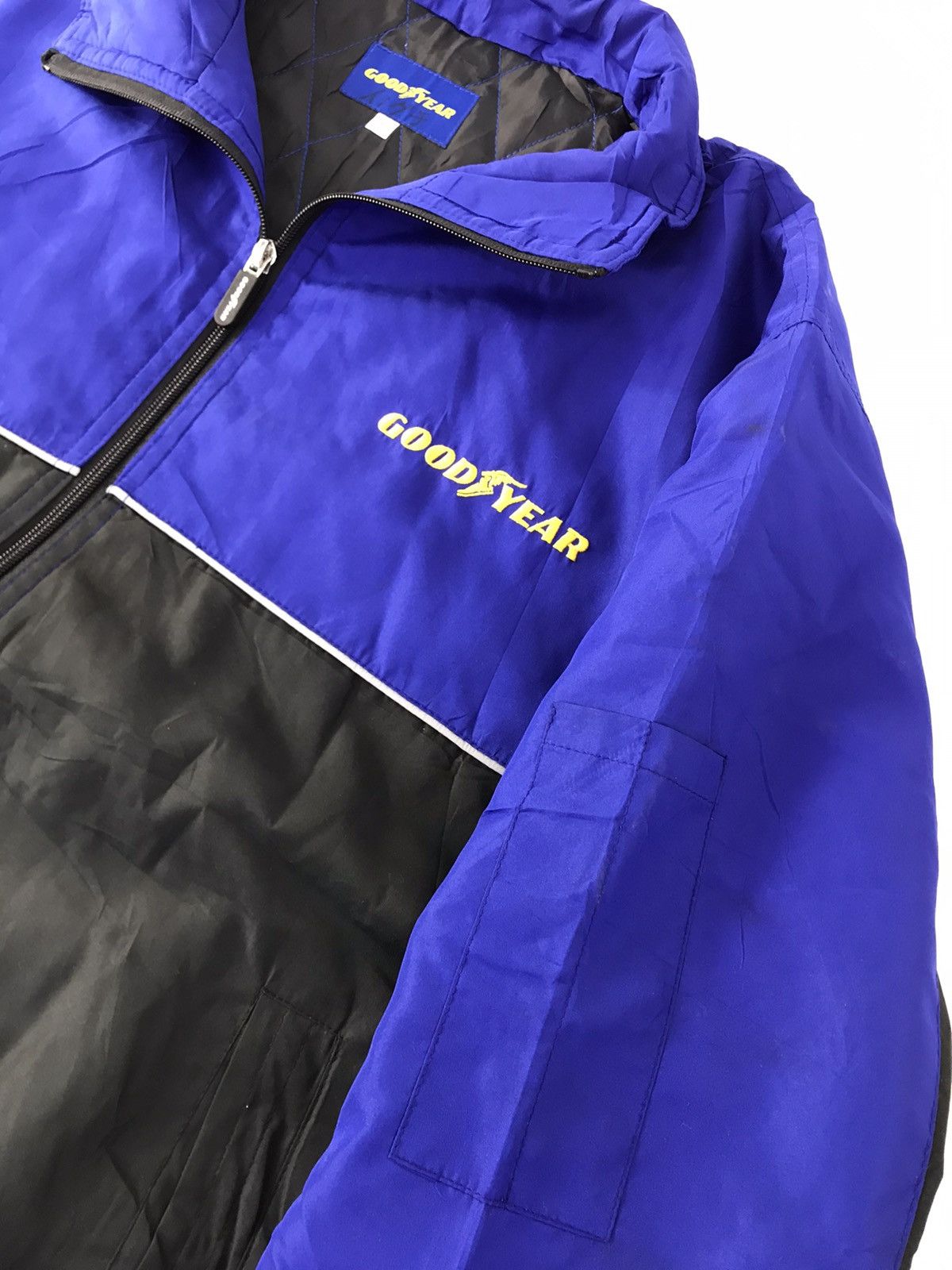 Vintage Goodyear Ice Navi 7 Jacket Zip Snap Button Embroidery Design Size US L / EU 52-54 / 3 - 5 Thumbnail