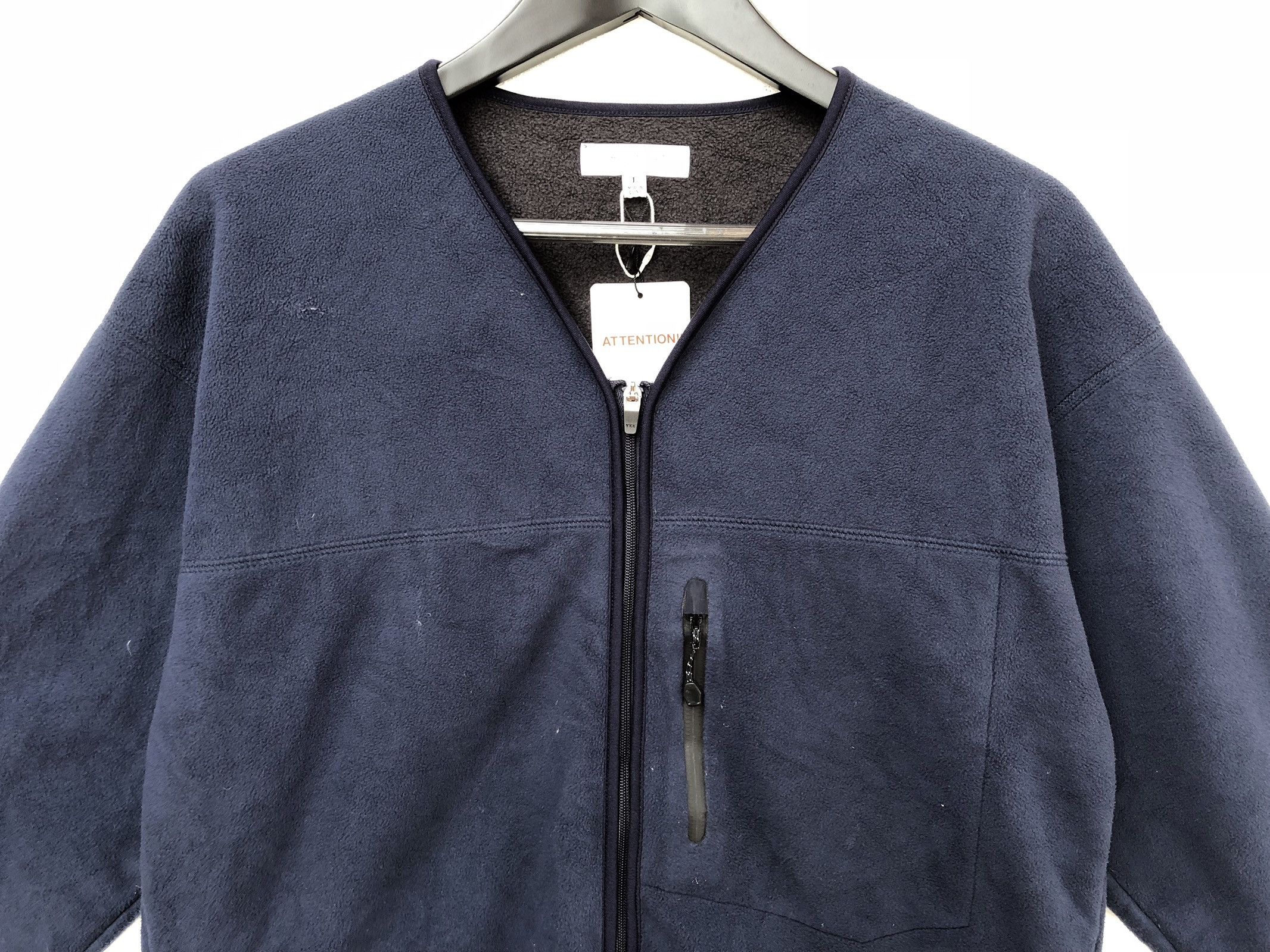 BEAUTY&YOUTH × Japanese Brand × United Arrows BEAUTY AND YOUTH SIDE POCKET FLEECE LIGHT JACKET Size US L / EU 52-54 / 3 - 3 Thumbnail