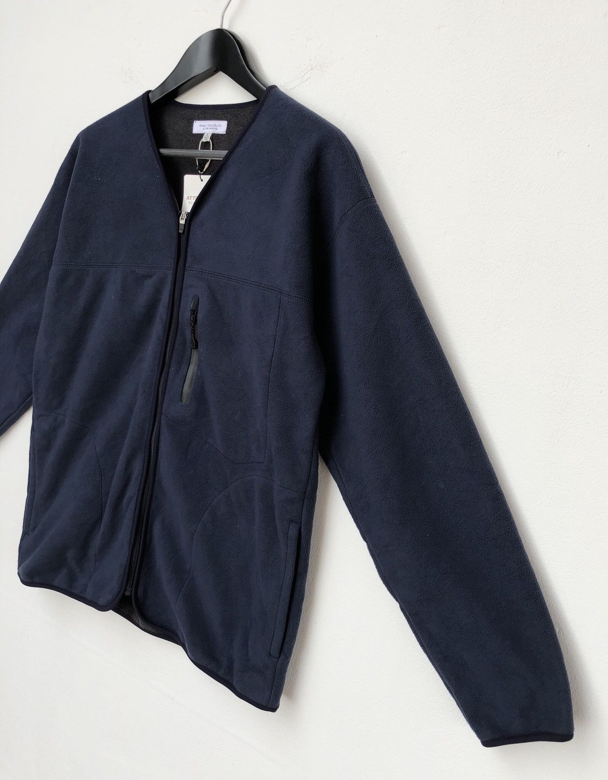 BEAUTY&YOUTH × Japanese Brand × United Arrows BEAUTY AND YOUTH SIDE POCKET FLEECE LIGHT JACKET Size US L / EU 52-54 / 3 - 5 Thumbnail