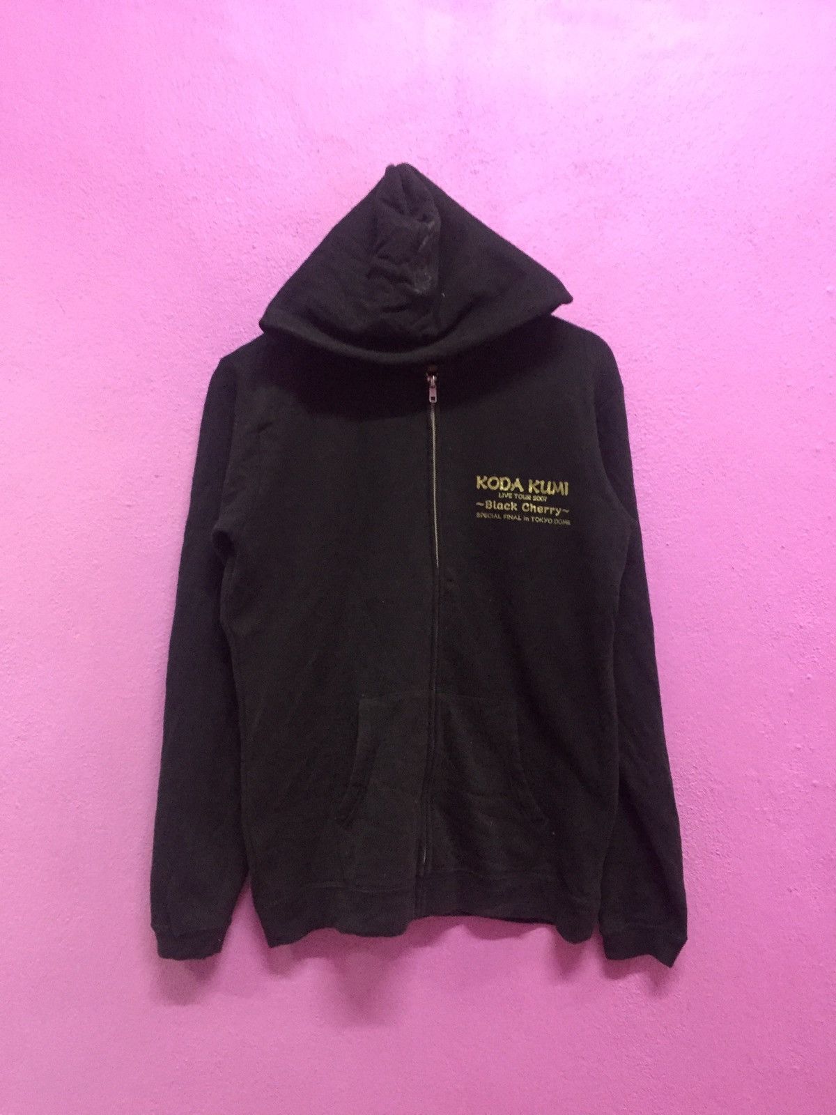 Japanese Brand Koda Kumi Live Tour 2007 Black Cherry Hoodies Size L Size US L / EU 52-54 / 3 - 1 Thumbnail