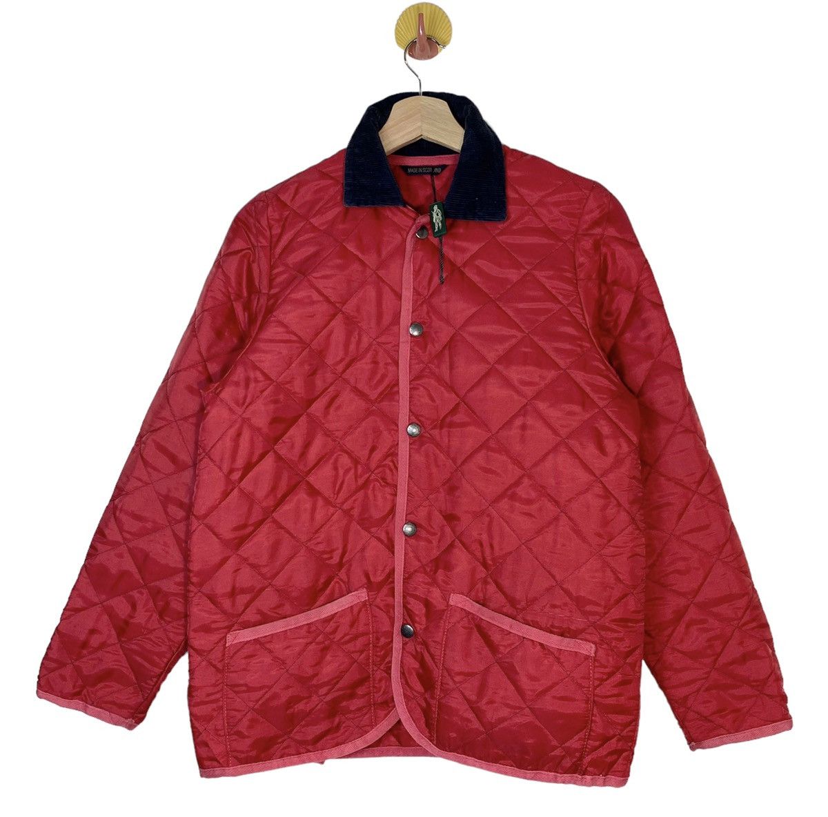 Mackintosh Vintage MACKINTOSH scottland Quilted Jacket Snap Button Up Size US S / EU 44-46 / 1 - 1 Thumbnail