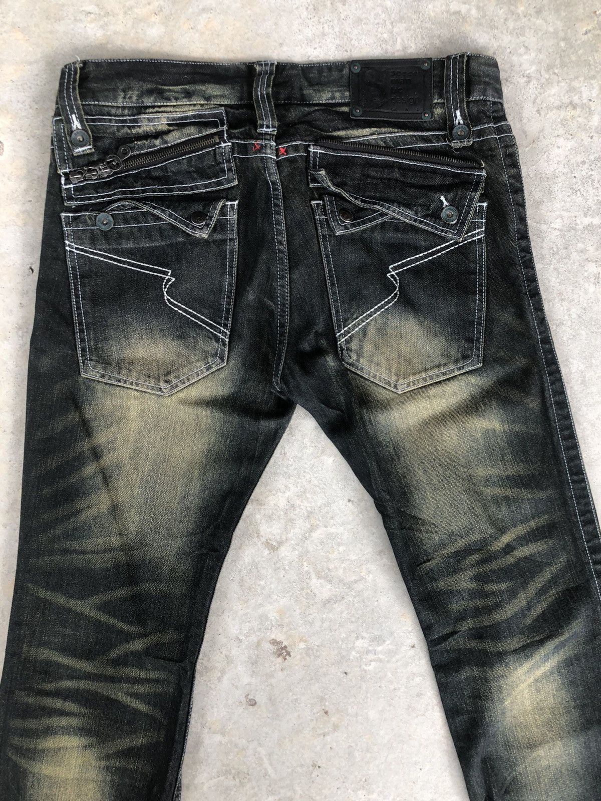 semanticdesign Semantic Design Flared Jeans Distressed Jeans Size US 34 / EU 50 - 9 Thumbnail