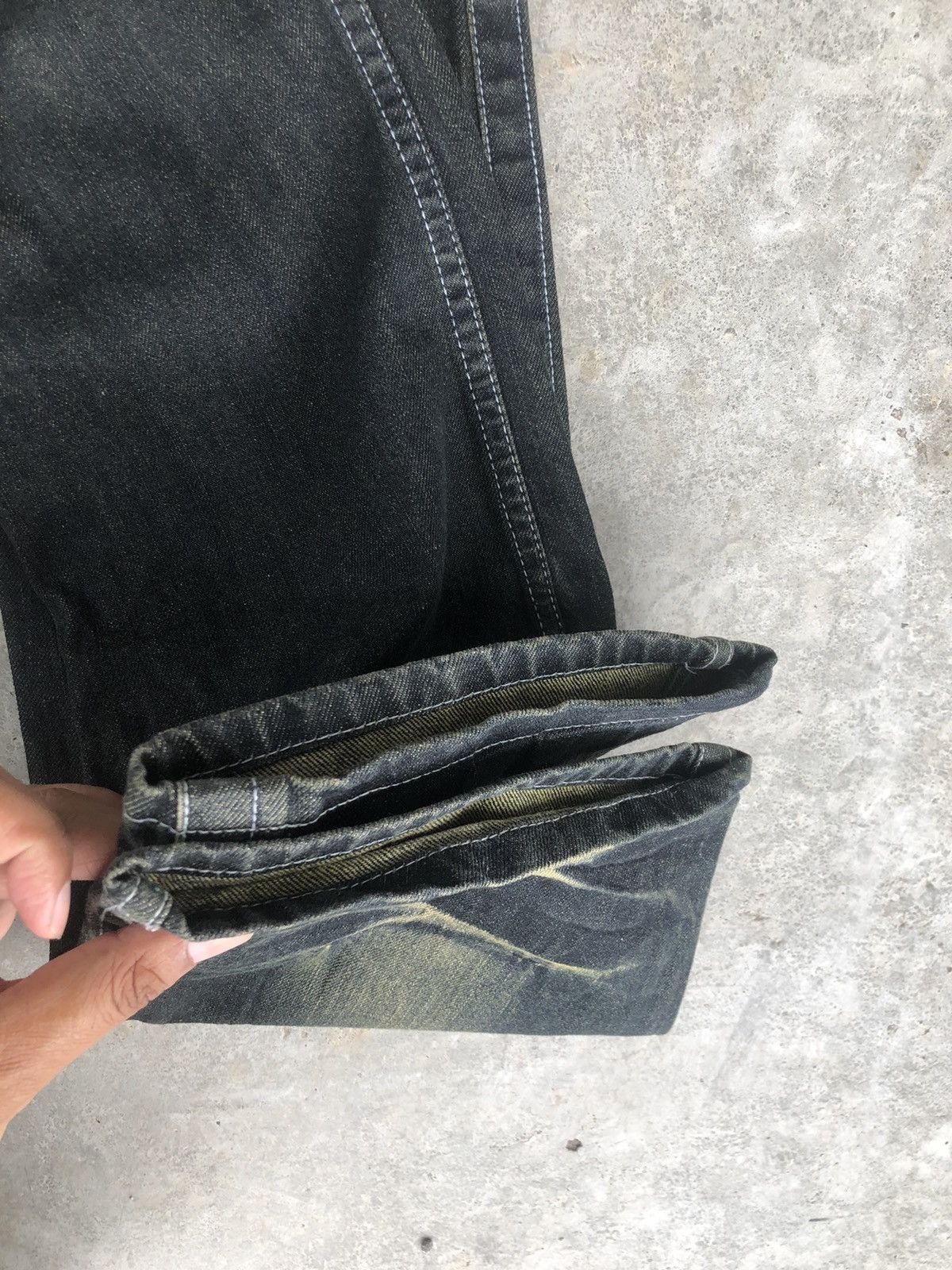 semanticdesign Semantic Design Flared Jeans Distressed Jeans Size US 34 / EU 50 - 14 Thumbnail
