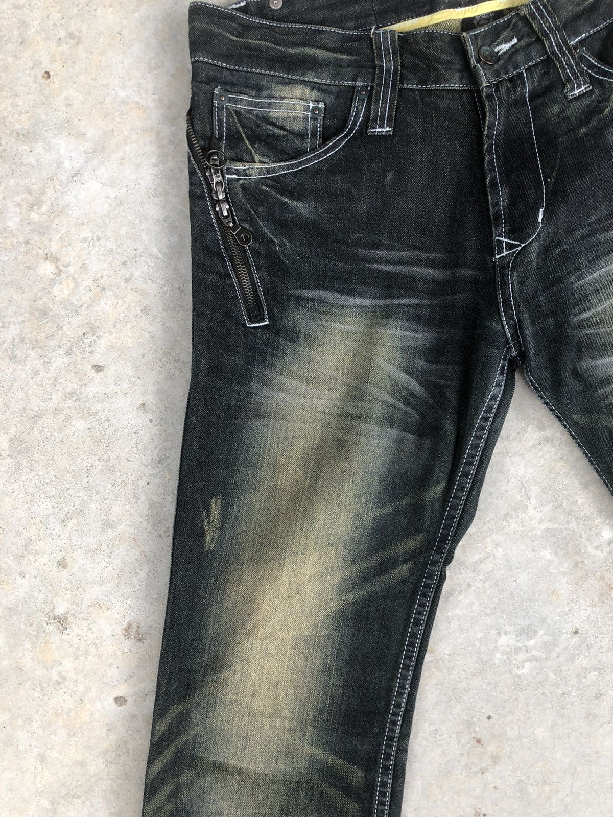 semanticdesign Semantic Design Flared Jeans Distressed Jeans Size US 34 / EU 50 - 5 Thumbnail