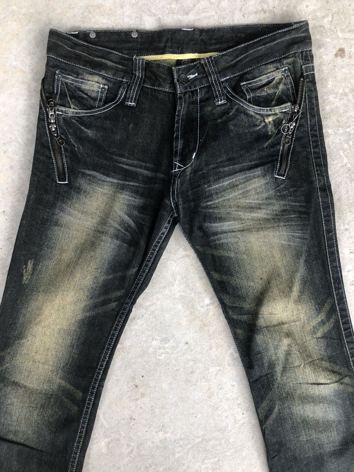 semanticdesign Semantic Design Flared Jeans Distressed Jeans Size US 34 / EU 50 - 3 Thumbnail