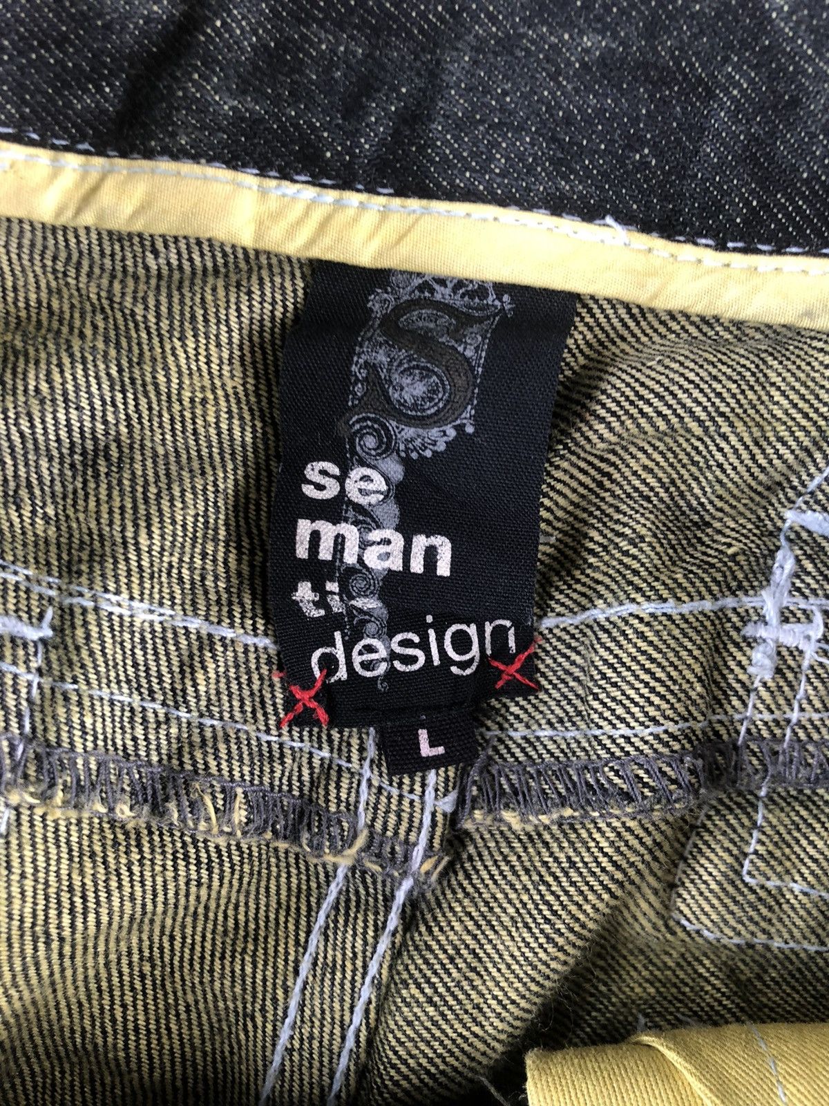 semanticdesign Semantic Design Flared Jeans Distressed Jeans Size US 34 / EU 50 - 15 Thumbnail