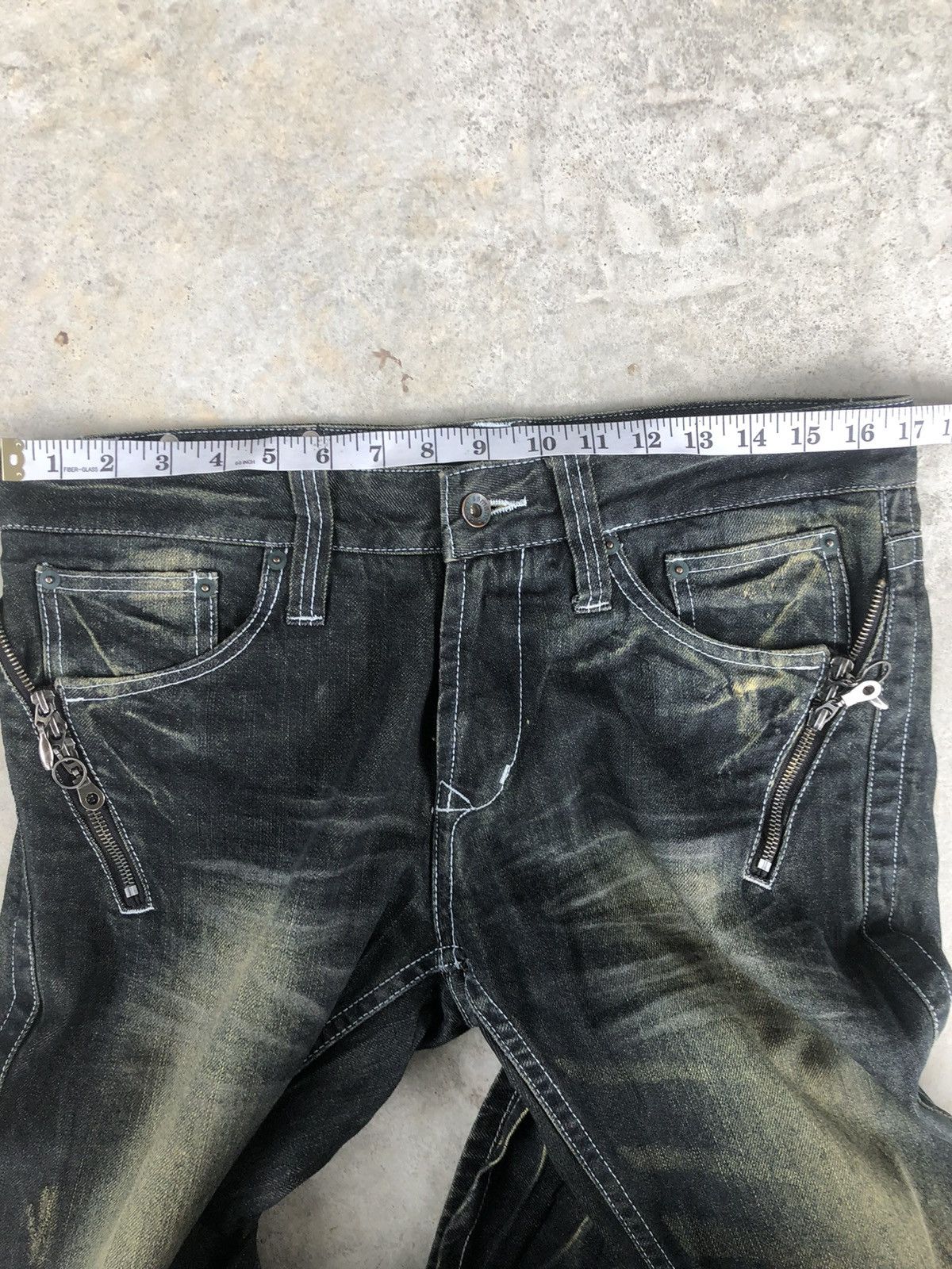 semanticdesign Semantic Design Flared Jeans Distressed Jeans Size US 34 / EU 50 - 18 Thumbnail