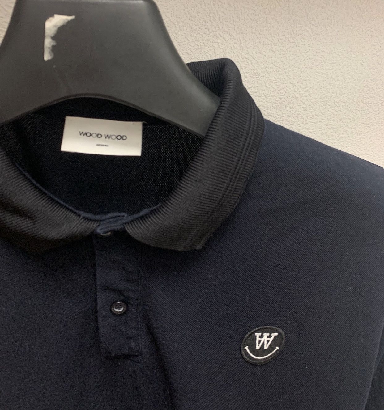 Wood Wood Wood Wood longsleeve M logo navy blue Size US M / EU 48-50 / 2 - 5 Thumbnail