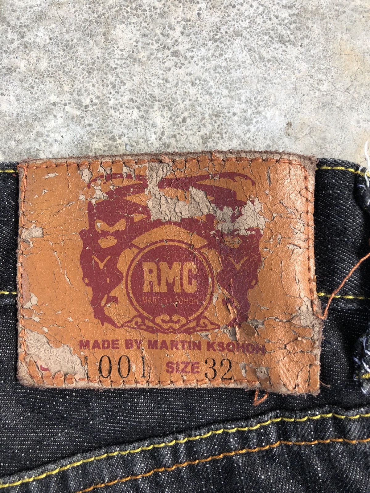 RMC Jeans Red Monkey Comapny Embroiedred Jeans Size US 30 / EU 46 - 17 Thumbnail