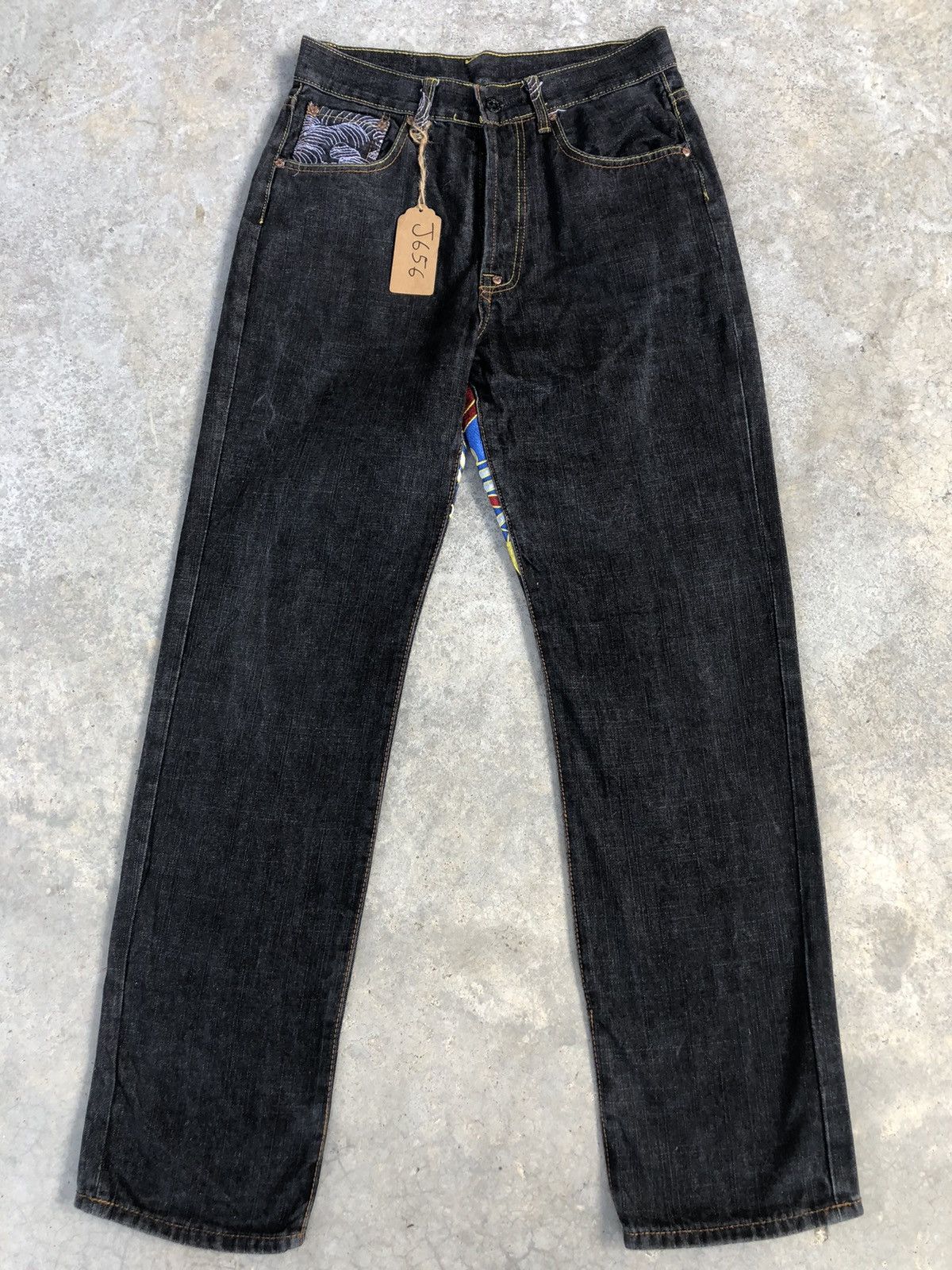 RMC Jeans Red Monkey Comapny Embroiedred Jeans Size US 30 / EU 46 - 2 Thumbnail