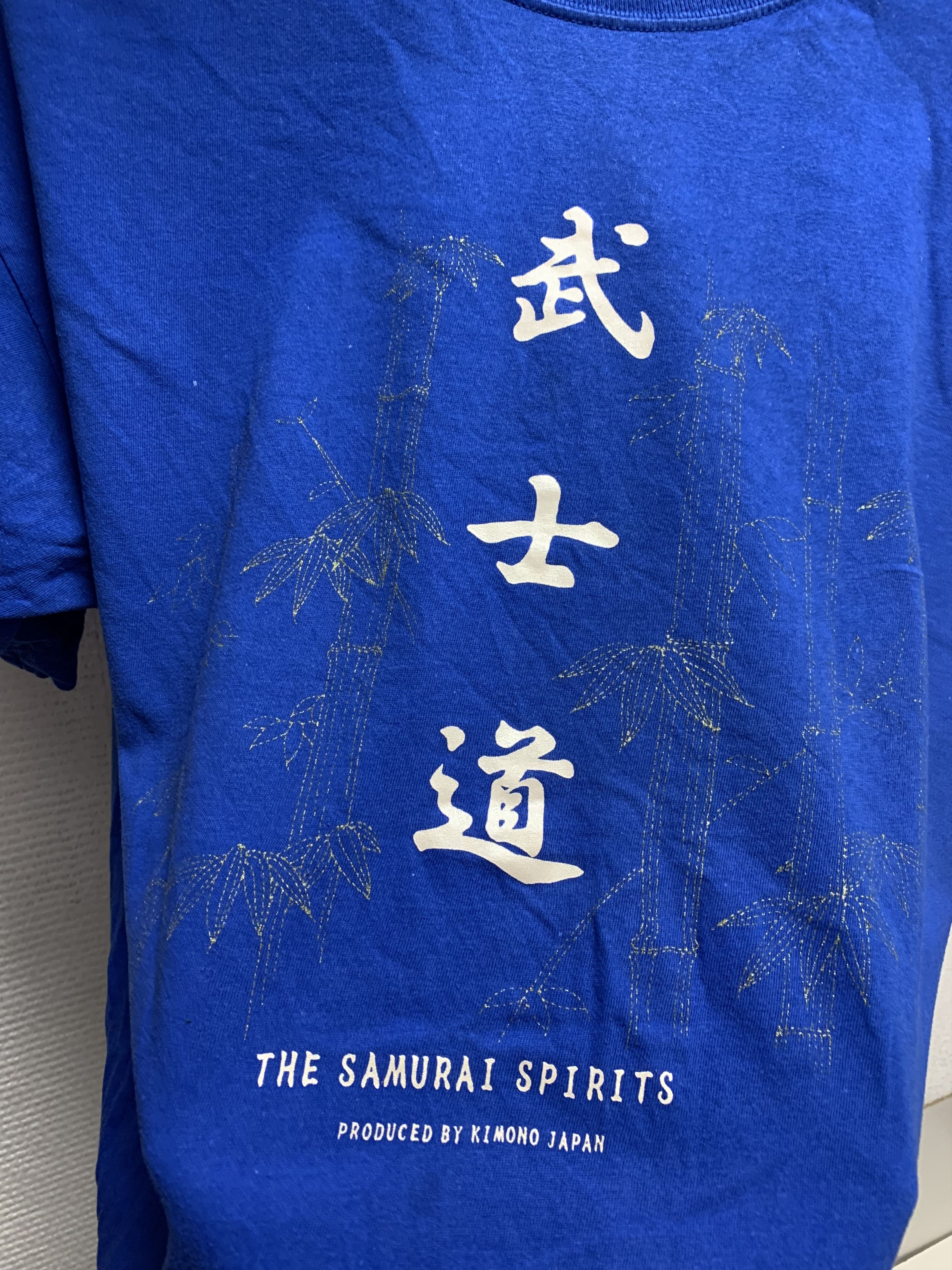 Japanese Brand The Samurai Spirits Japan T-Shirt Xl size blue Size US XL / EU 56 / 4 - 2 Thumbnail