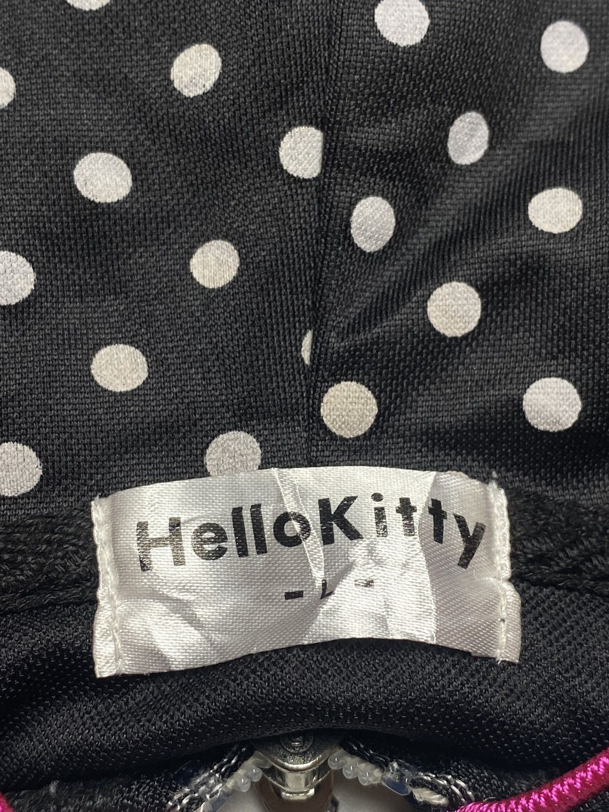 Japanese Brand 2000s Hello Kity - Glitter Printed Zip Hoodie Size US L / EU 52-54 / 3 - 4 Thumbnail