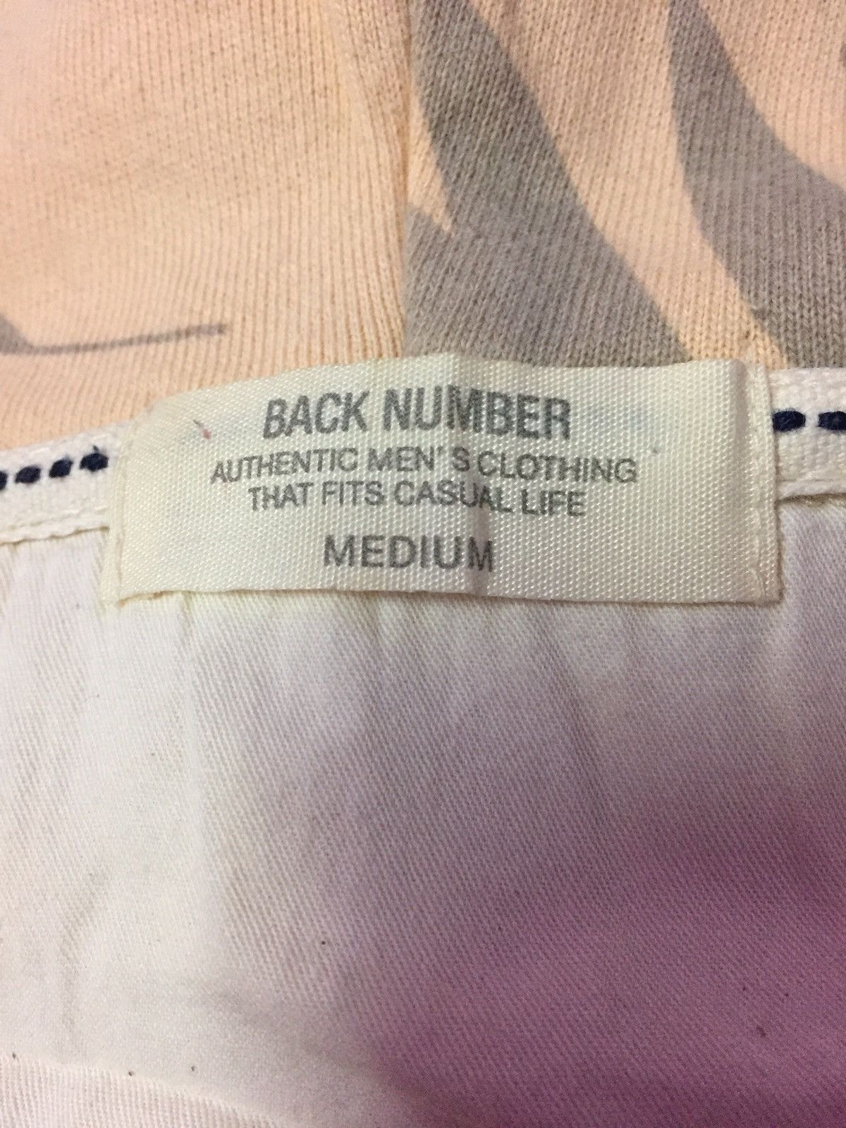 Japanese Brand Back Number Hoodies Size Medium Size US M / EU 48-50 / 2 - 3 Thumbnail