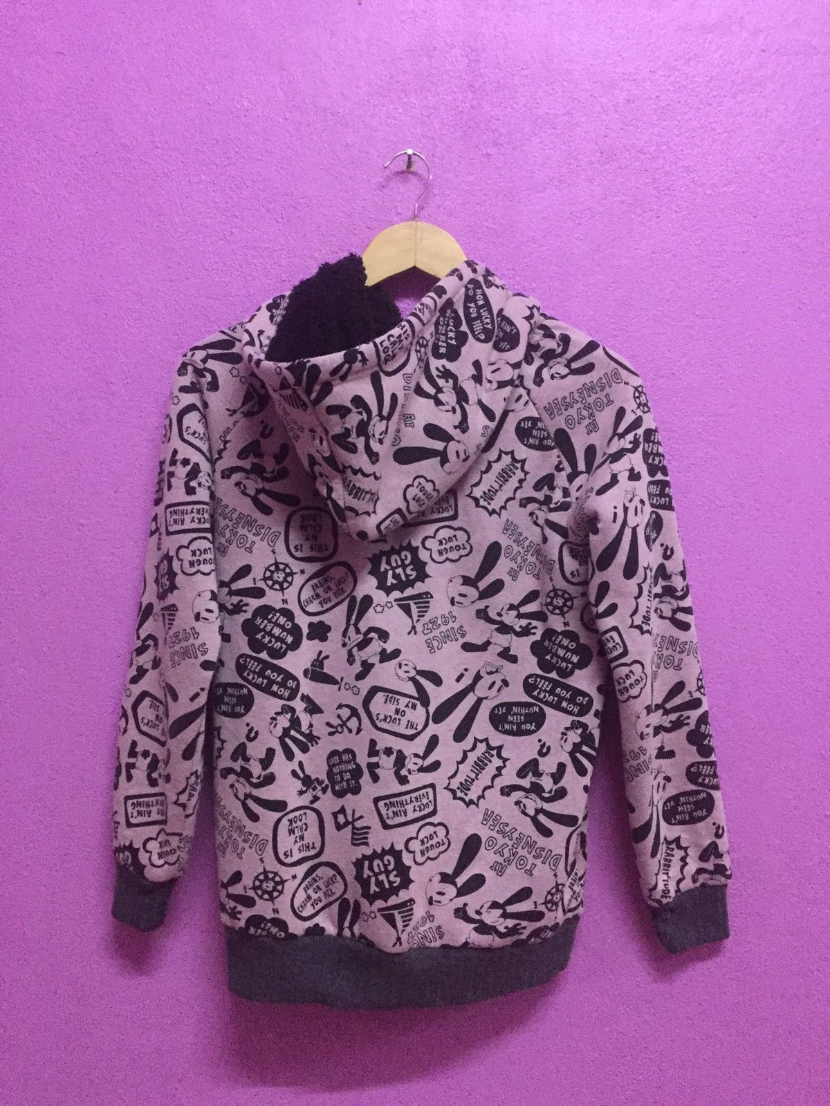 Disney Vintage 90's Mickey Mouse Fullprints Hoodies Size M Size US M / EU 48-50 / 2 - 2 Thumbnail