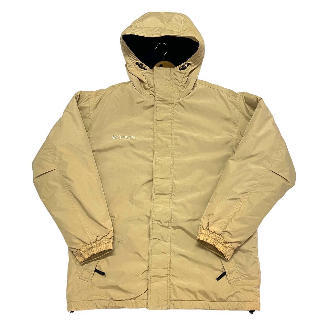 image of Columbia x Outdoor Style Go Out Coloumbia Sportswear Company Outdoor Gear Hood Jacket in Beige (Siz