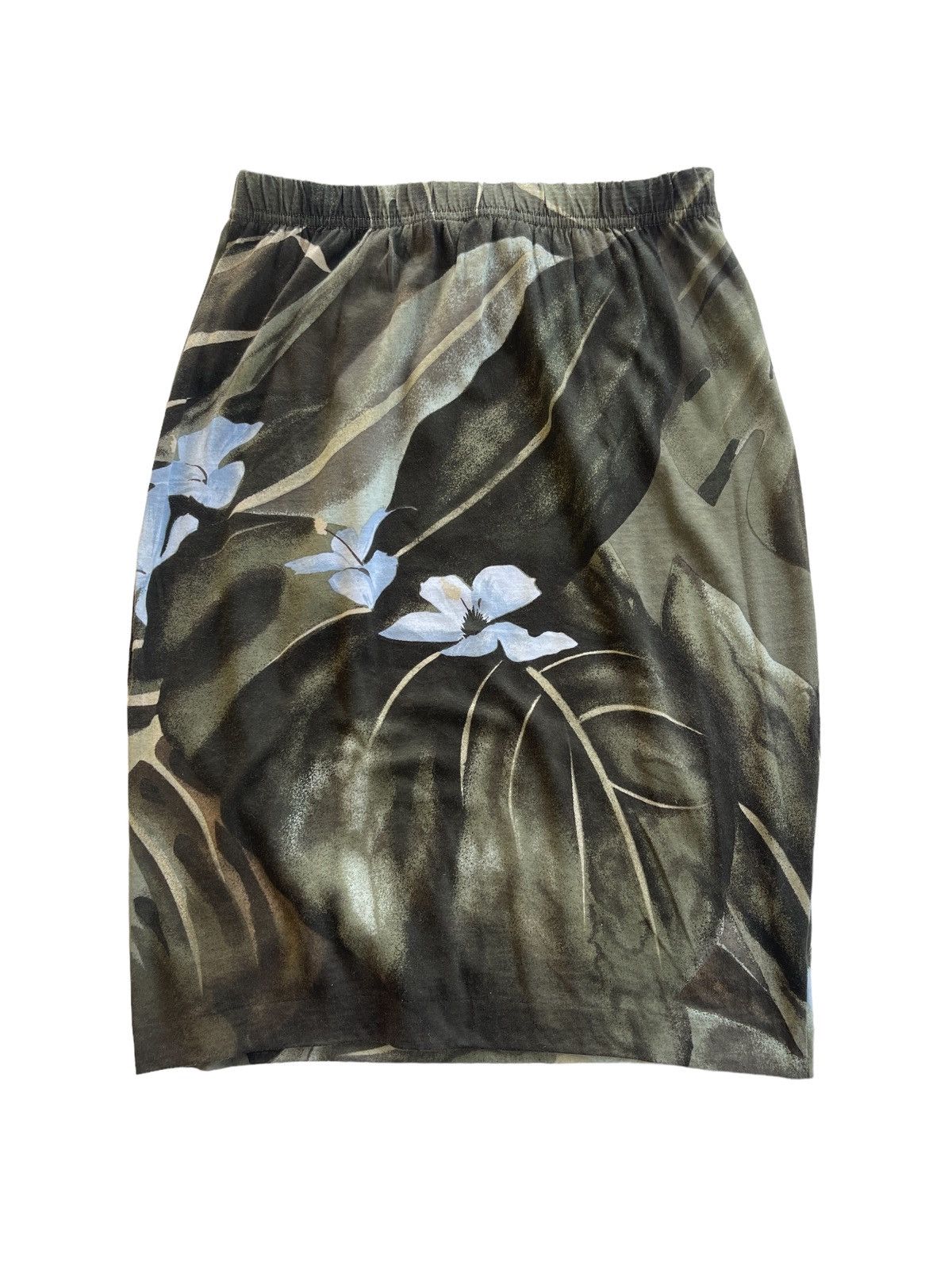 image of Mila Schon Shrink Skirts in Green, Women's (Size 26)