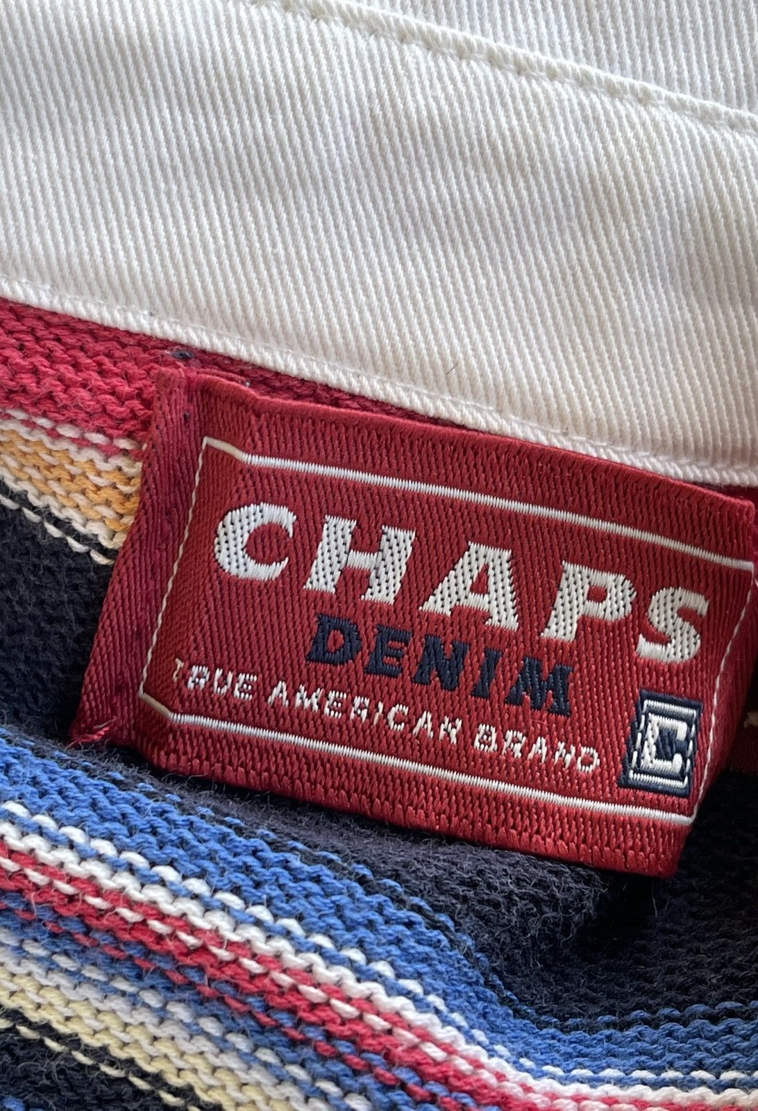 Chaps Vintage 90s Chaps Knitted Rugby Shirts Size US M / EU 48-50 / 2 - 10 Thumbnail