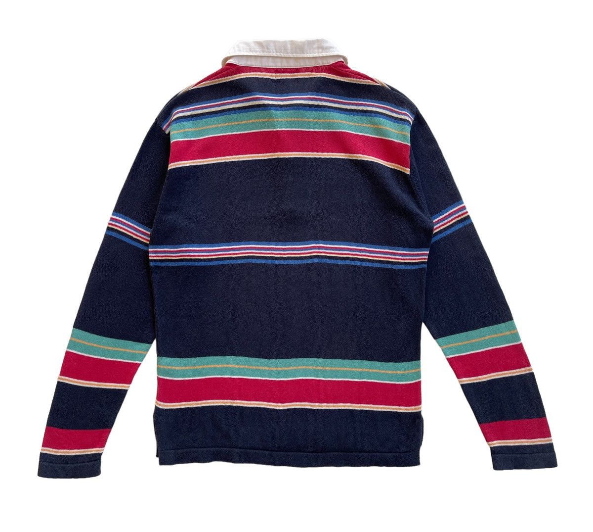 Chaps Vintage 90s Chaps Knitted Rugby Shirts Size US M / EU 48-50 / 2 - 4 Thumbnail