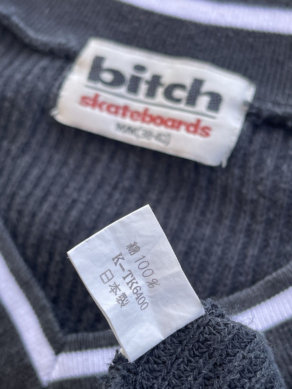 Vintage Vintage Bitch Skateboards Shirt Size US M / EU 48-50 / 2 - 6 Thumbnail