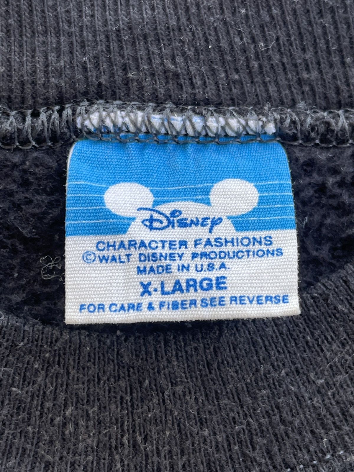 Mickey Mouse Vintage 80s Disney Mickey Mouse Sweatshirt (Fit M) Size US M / EU 48-50 / 2 - 7 Thumbnail