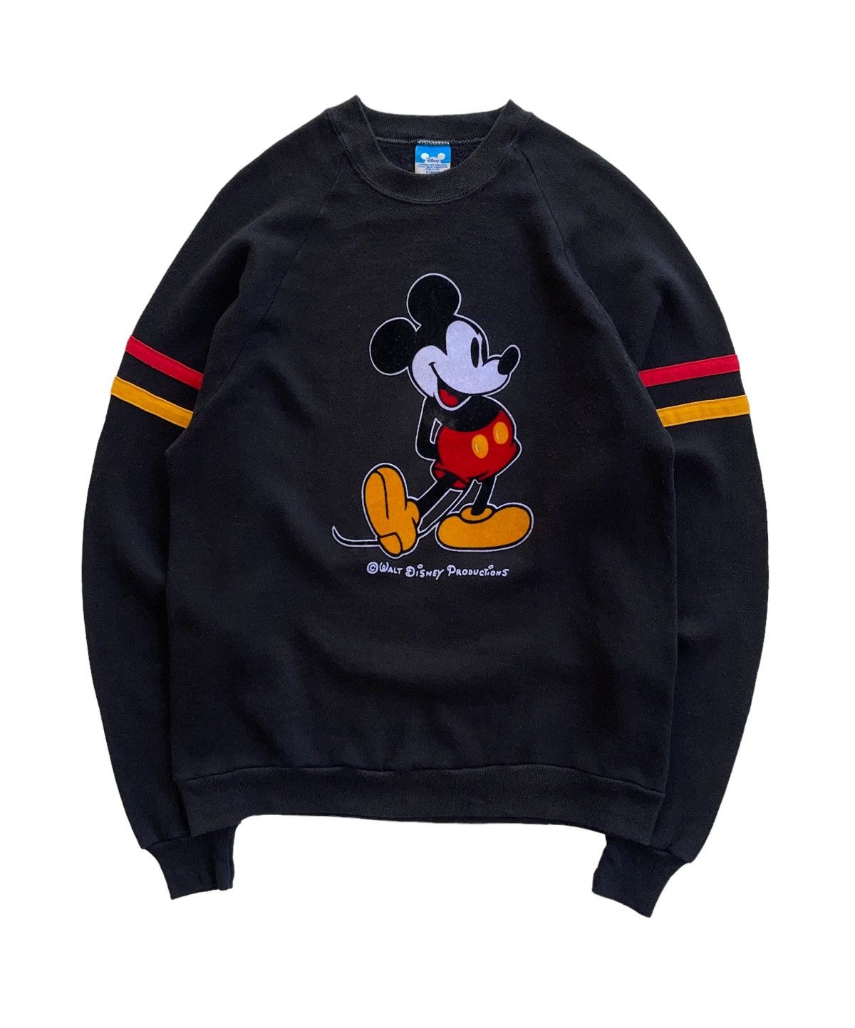 Mickey Mouse Vintage 80s Disney Mickey Mouse Sweatshirt (Fit M) Size US M / EU 48-50 / 2 - 3 Thumbnail