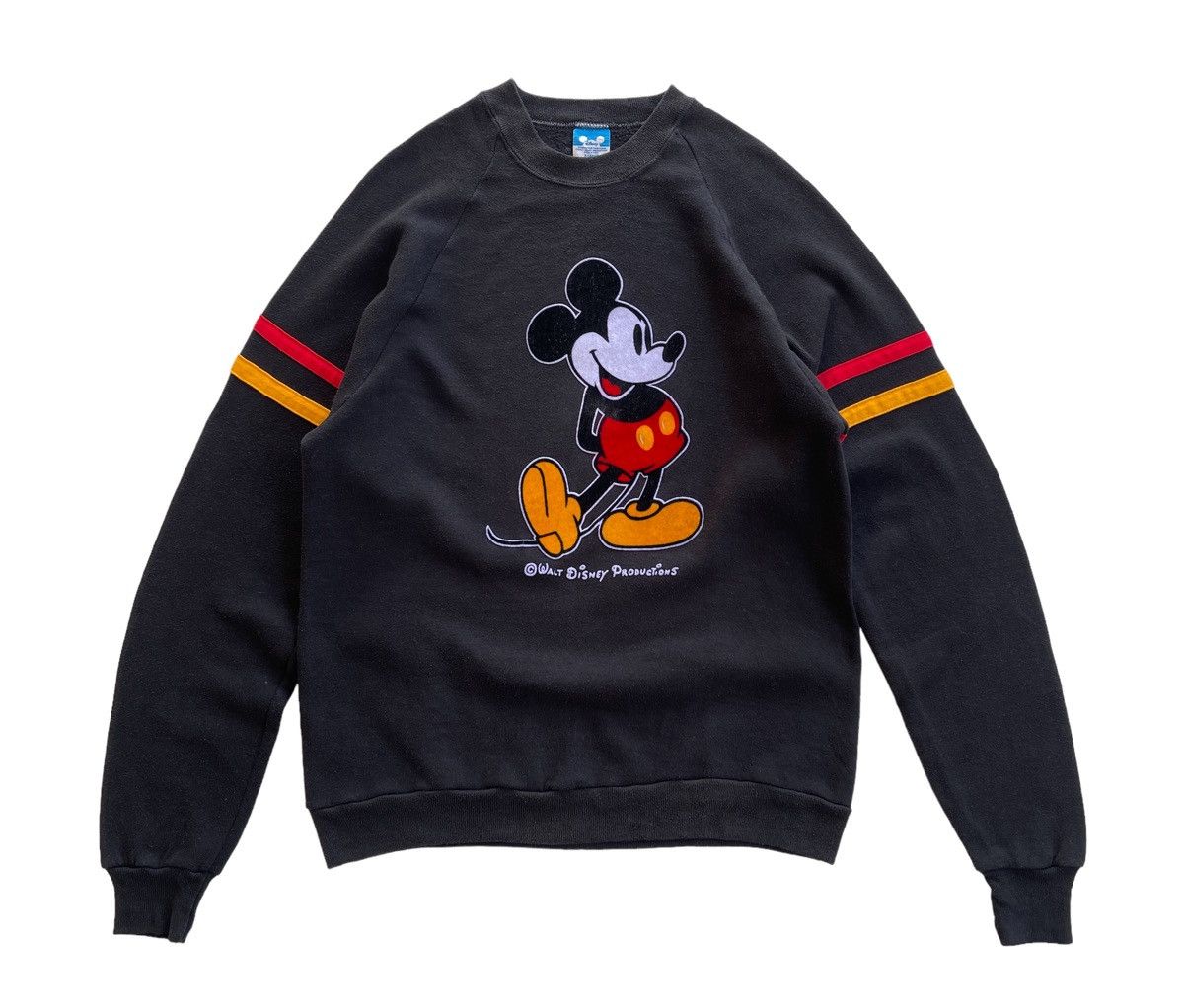 Mickey Mouse Vintage 80s Disney Mickey Mouse Sweatshirt (Fit M) Size US M / EU 48-50 / 2 - 4 Thumbnail
