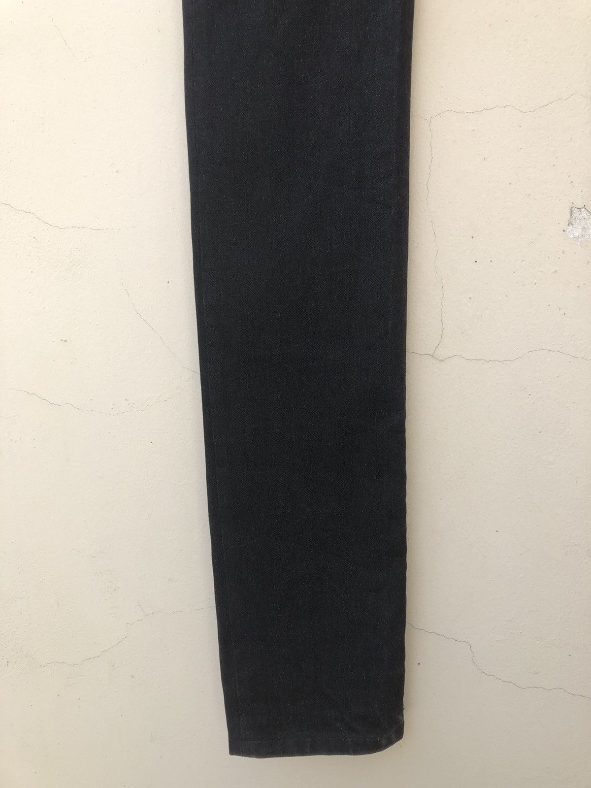 Vintage S’exprimer by Yuta Readymade Japan Black Denim Stacked Jeans Size US 30 / EU 46 - 11 Thumbnail