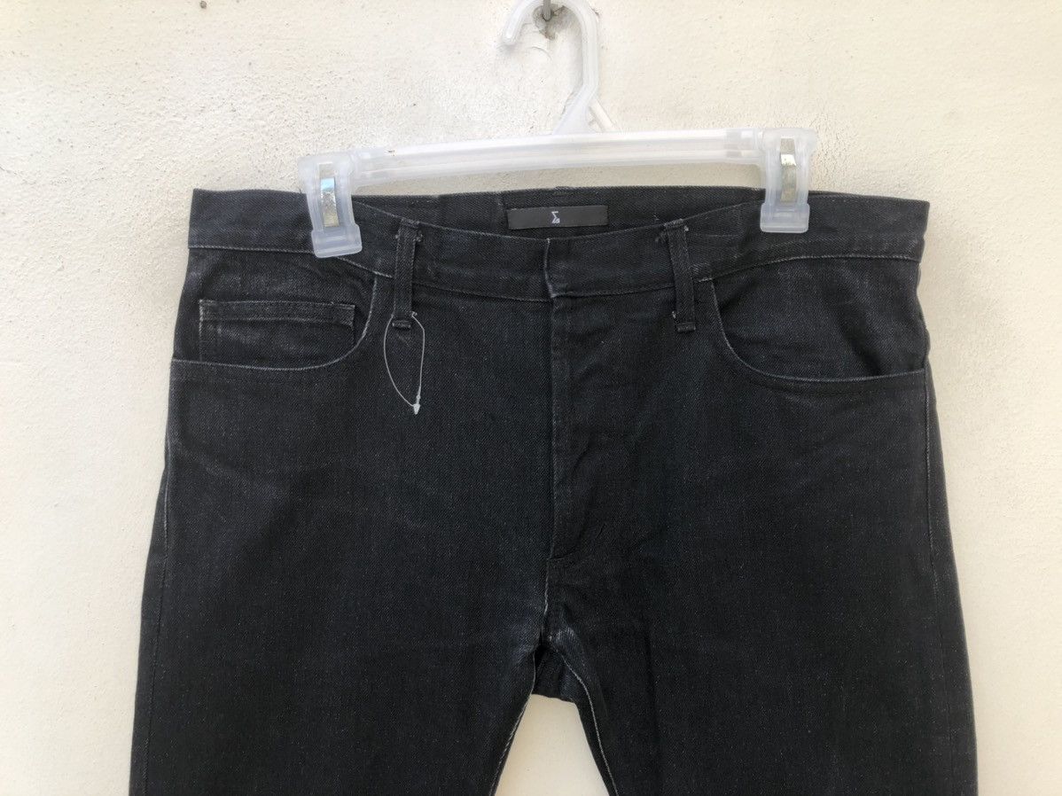Vintage S’exprimer by Yuta Readymade Japan Black Denim Stacked Jeans Size US 30 / EU 46 - 7 Thumbnail