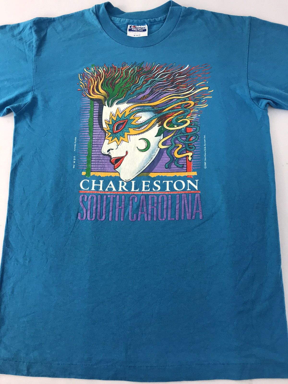 Hanes Hanes Philip Bascler Charleston South Carolina Tee Printed Size US M / EU 48-50 / 2 - 3 Thumbnail