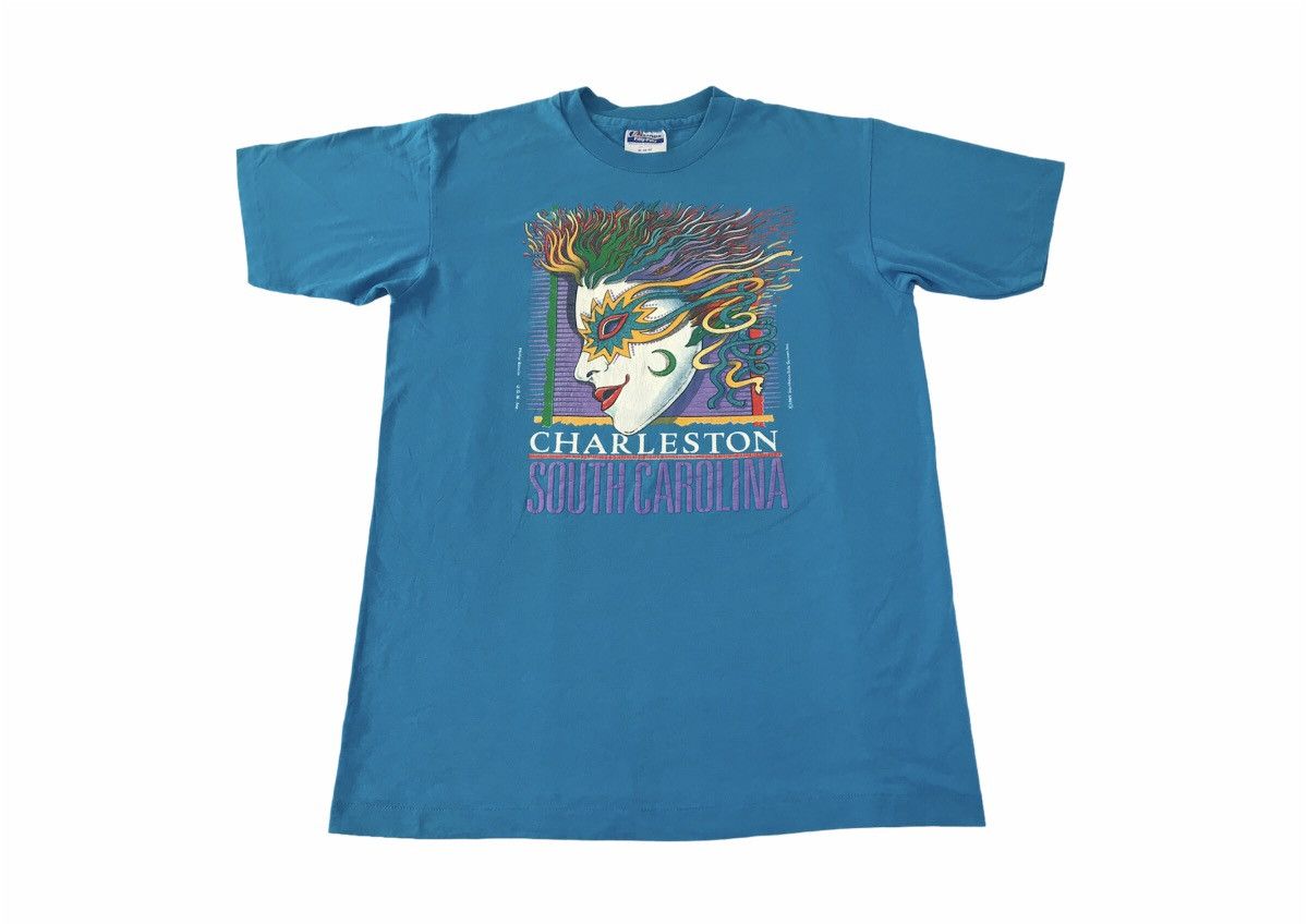 Hanes Hanes Philip Bascler Charleston South Carolina Tee Printed Size US M / EU 48-50 / 2 - 1 Thumbnail