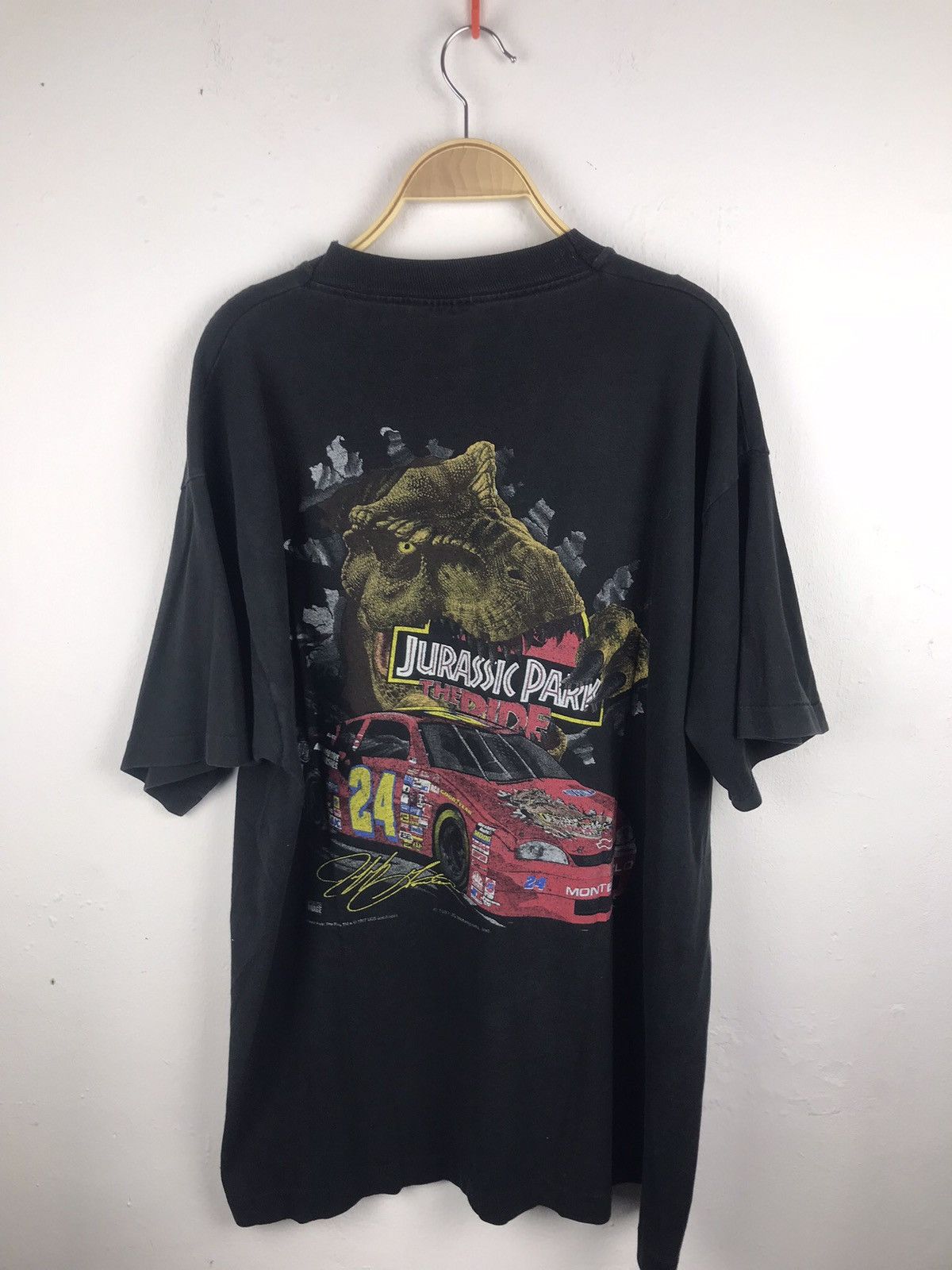 NASCAR × Vintage Jurassic Park X Nascar Size US XL / EU 56 / 4 - 2 Thumbnail