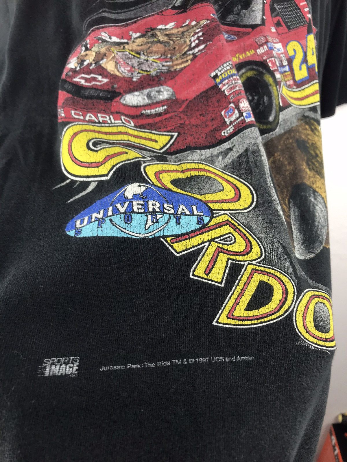 NASCAR × Vintage Jurassic Park X Nascar Size US XL / EU 56 / 4 - 4 Thumbnail