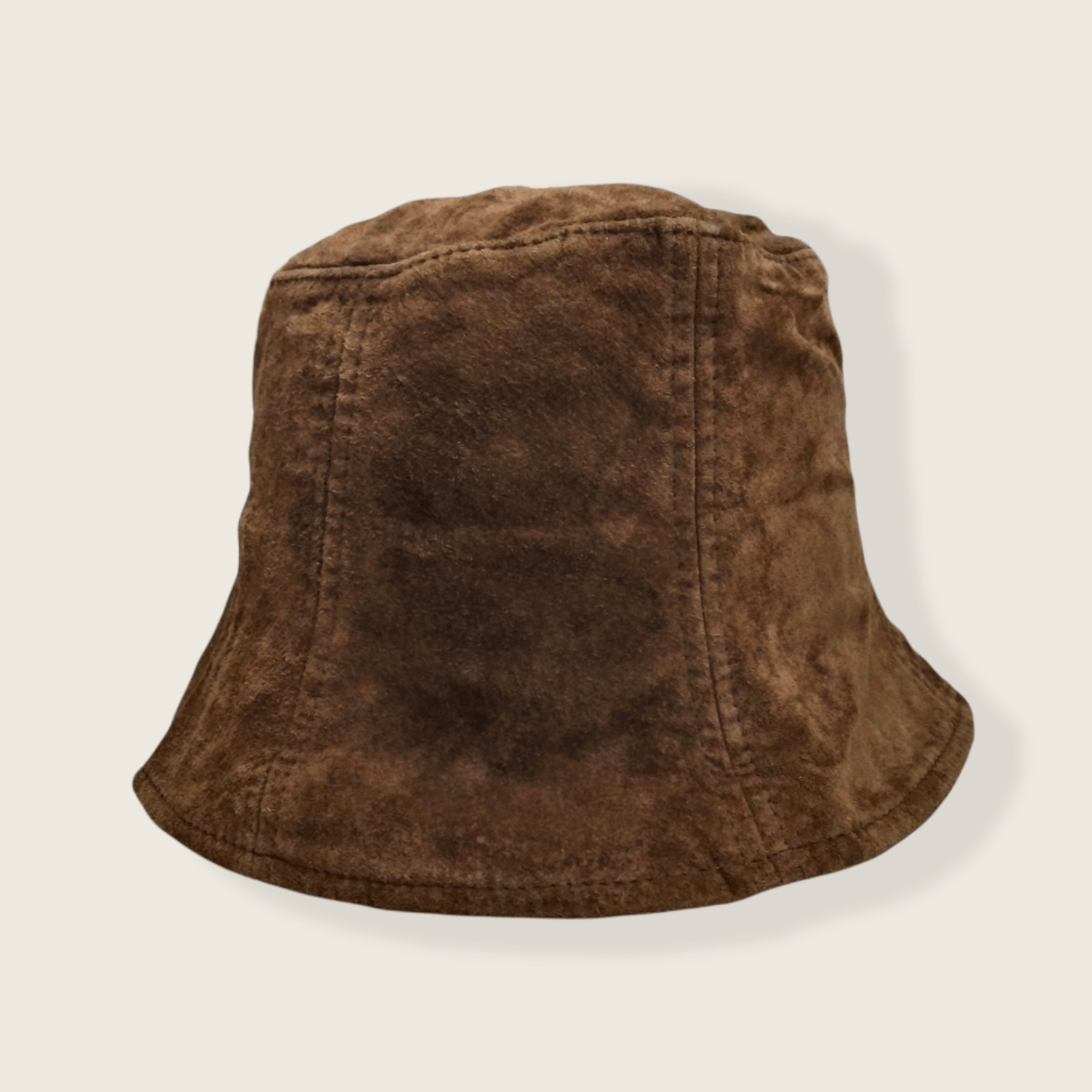 Genuine Leather × Vintage VINTAGE GENUINE PIG LEATHER BUCKET HAT Size ONE SIZE - 8 Thumbnail