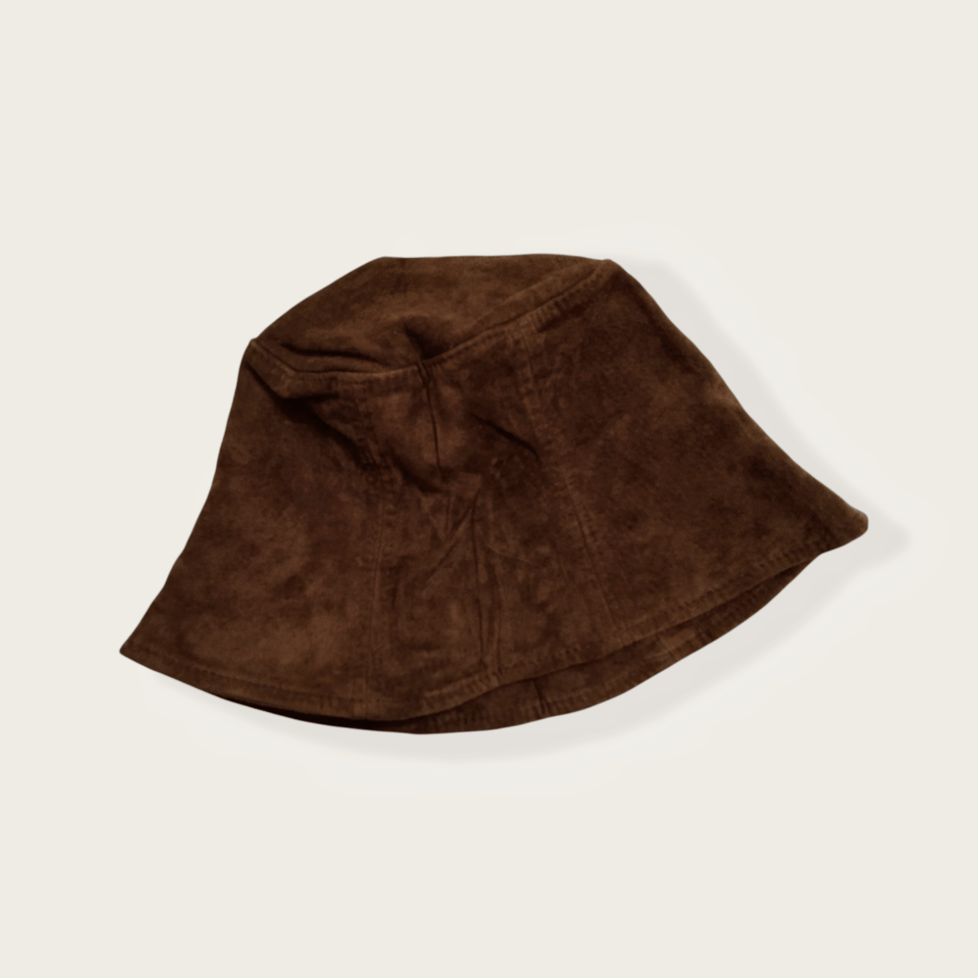 Genuine Leather × Vintage VINTAGE GENUINE PIG LEATHER BUCKET HAT Size ONE SIZE - 2 Thumbnail